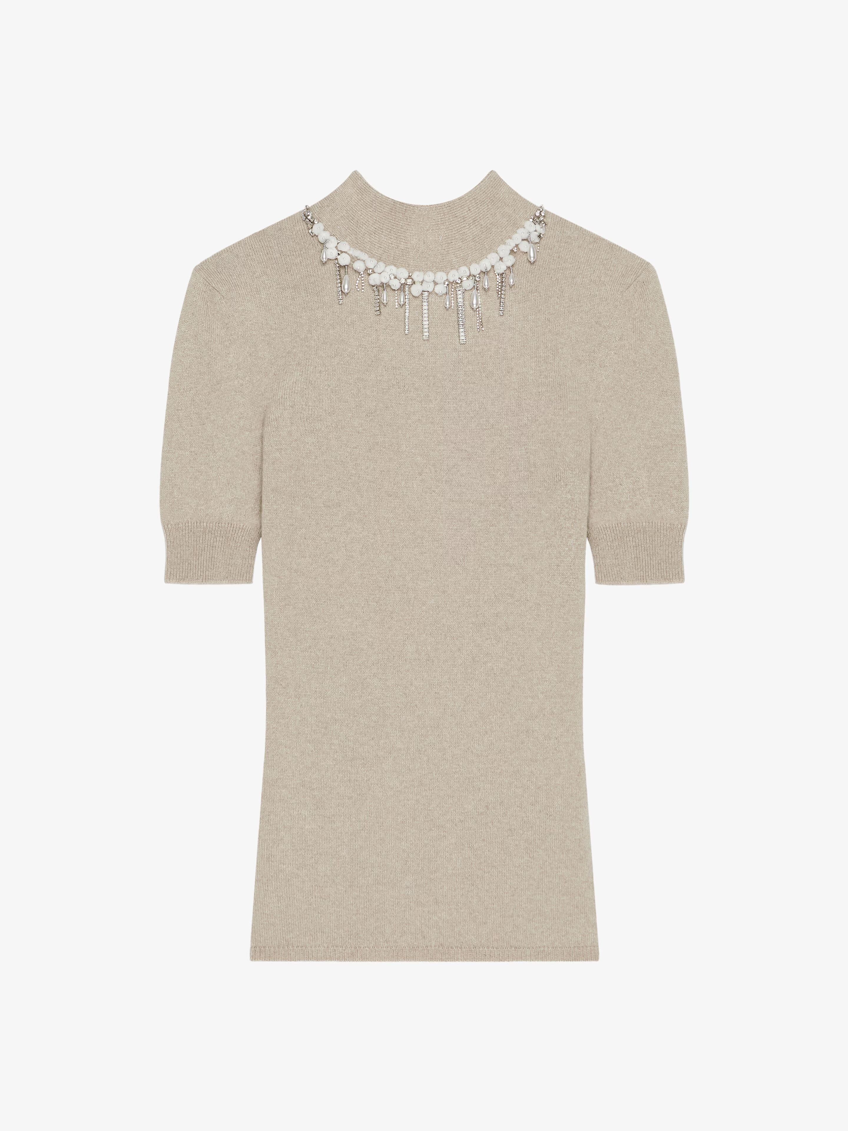 Givenchy oc11z0725 Sweater in Natural Beige Size XS / US 0-2 / IT 36-38 - 1 Thumbnail