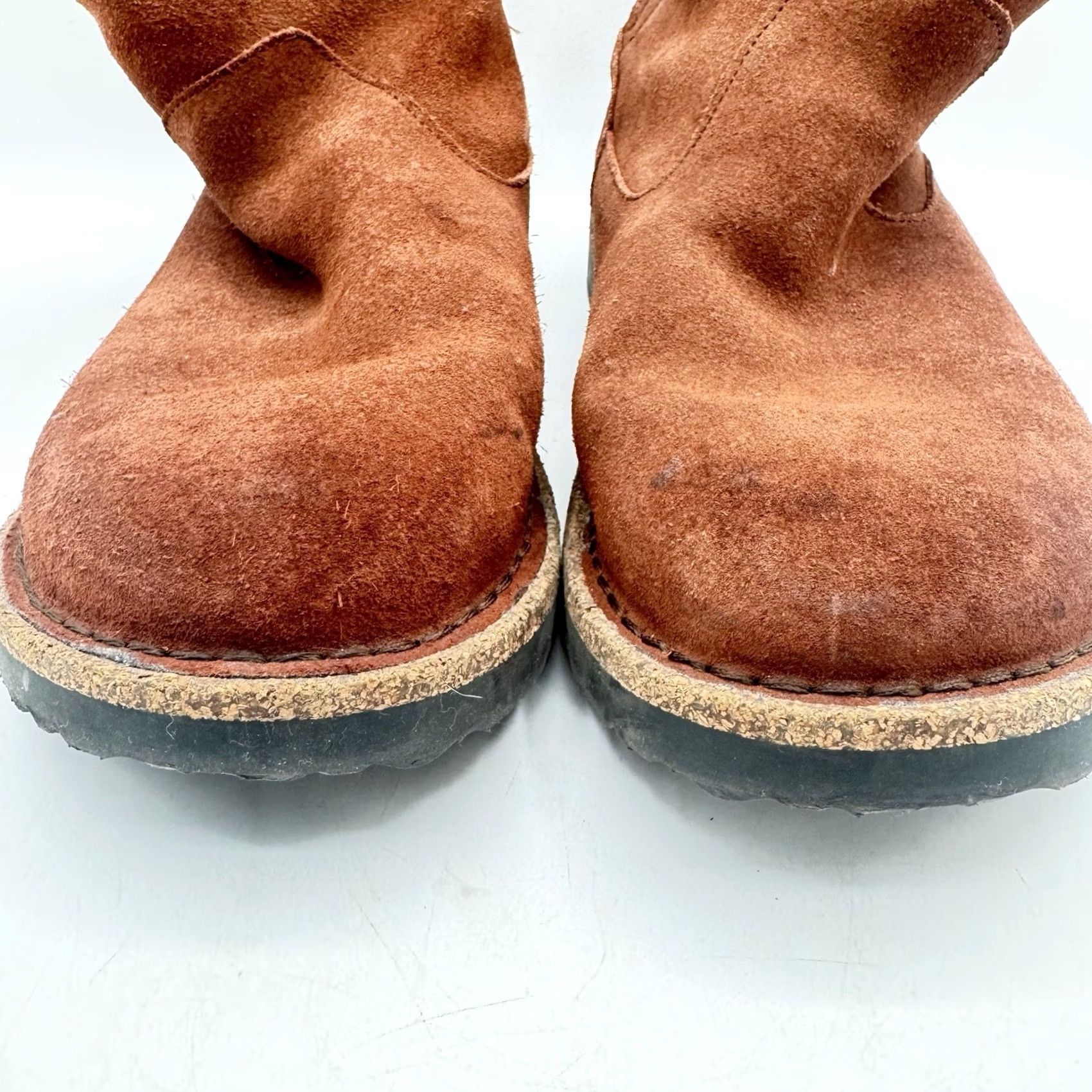 Birkenstock Birkenstock Uppsala Boot Women Leather Shearling Brown 10 Mid-Calf Flat Leather Lined Adjustable Strap Vintage N/A Size US 10 / IT 40 - 7 Thumbnail