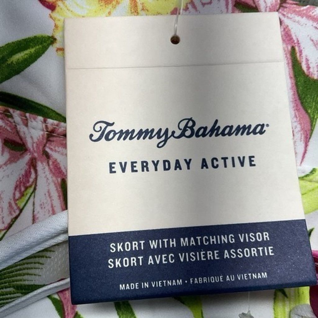 Tommy Bahama Tommy Bahama Everyday Active UPF 50+ Jacket/Skort/Visor XL Size 35" - 7 Thumbnail