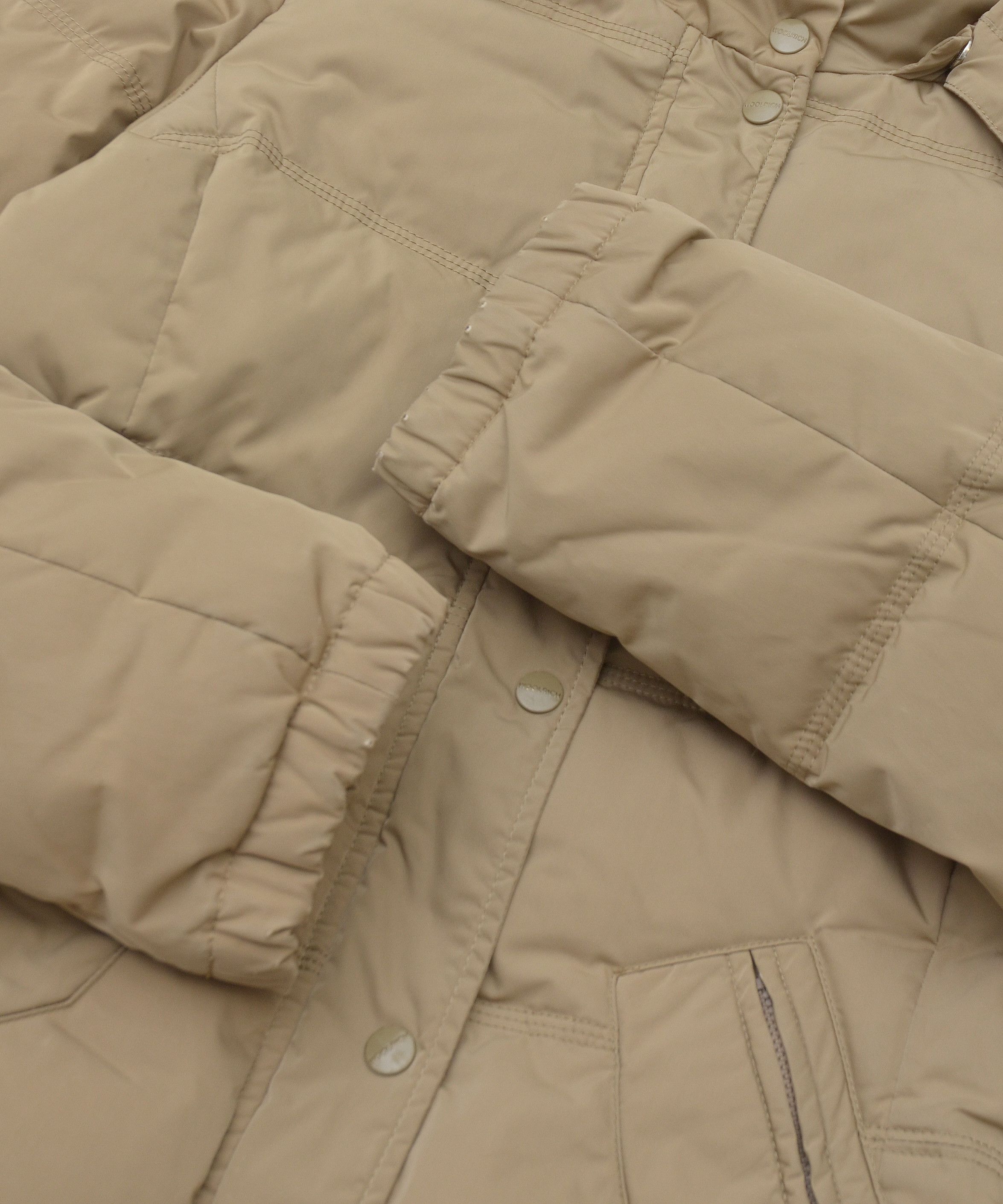 Woolrich Woolen Mills Woolrich Down womens Bomber Jacket With Hood sz M Size S / US 4 / IT 40 - 7 Thumbnail