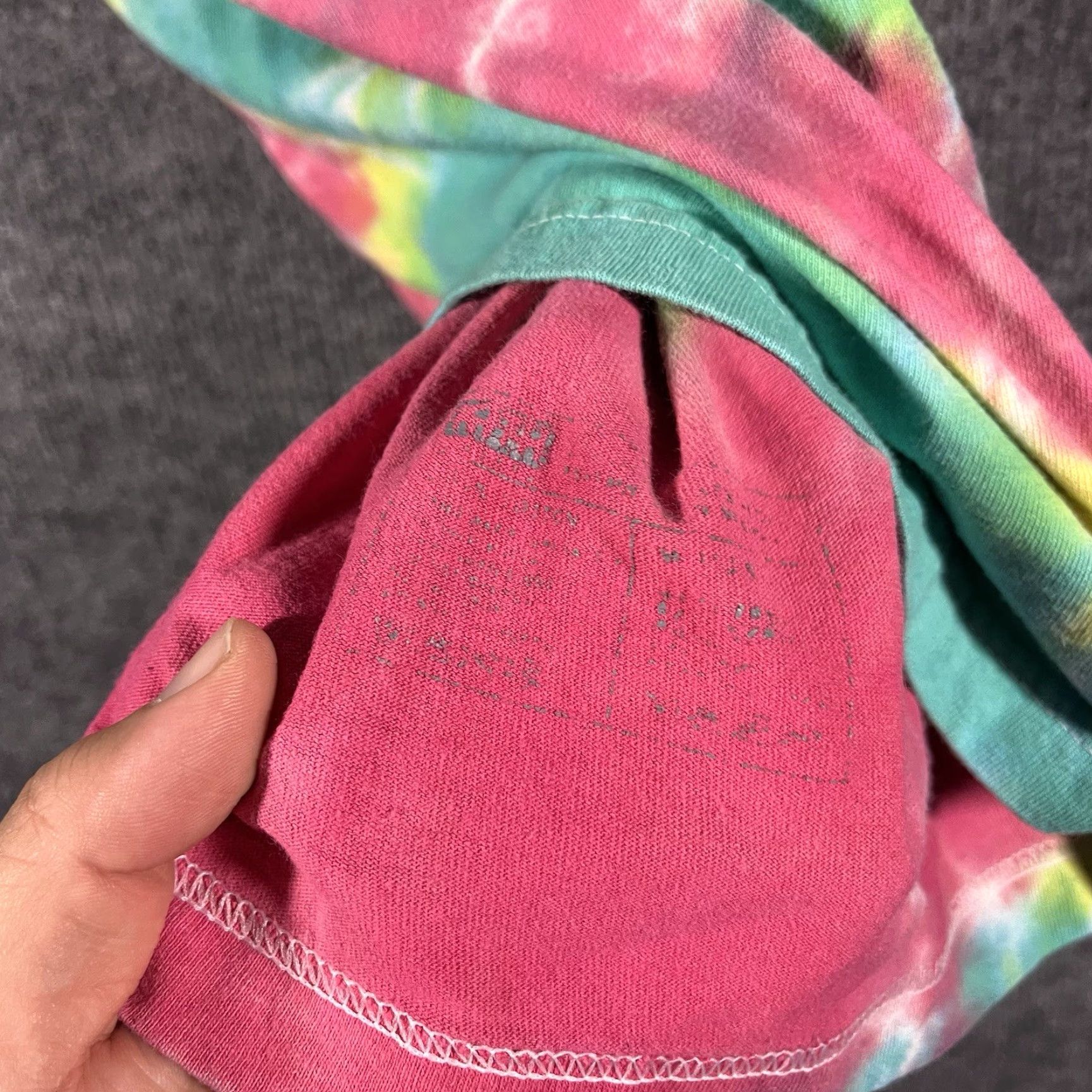 Kith KITH Treats Tie Dye Tee Shirt T-Shirt Crew Neck Short Sleeve Men S Green Blue Pink Authentic Small Adult Size S Tee Shirt Size US S / EU 44-46 / 1 - 6 Thumbnail