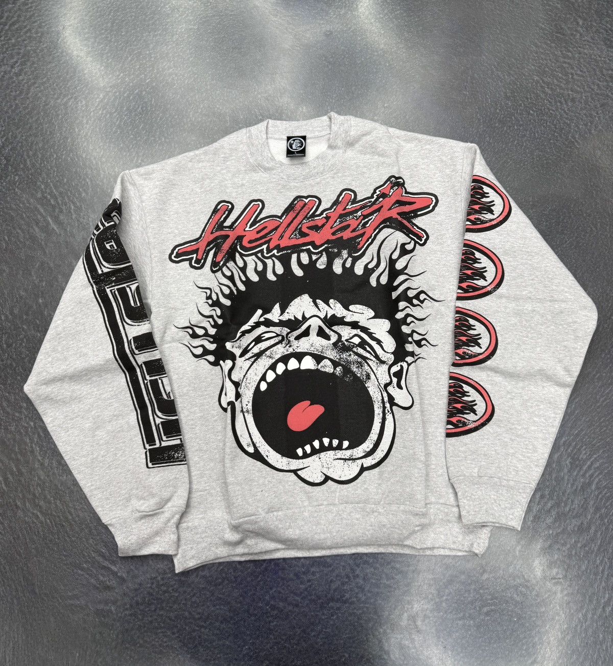 HELLSTAR Hellstar Records Crewneck (Overseas Exclusive) Size US L / EU 52-54 / 3 - 1 Thumbnail