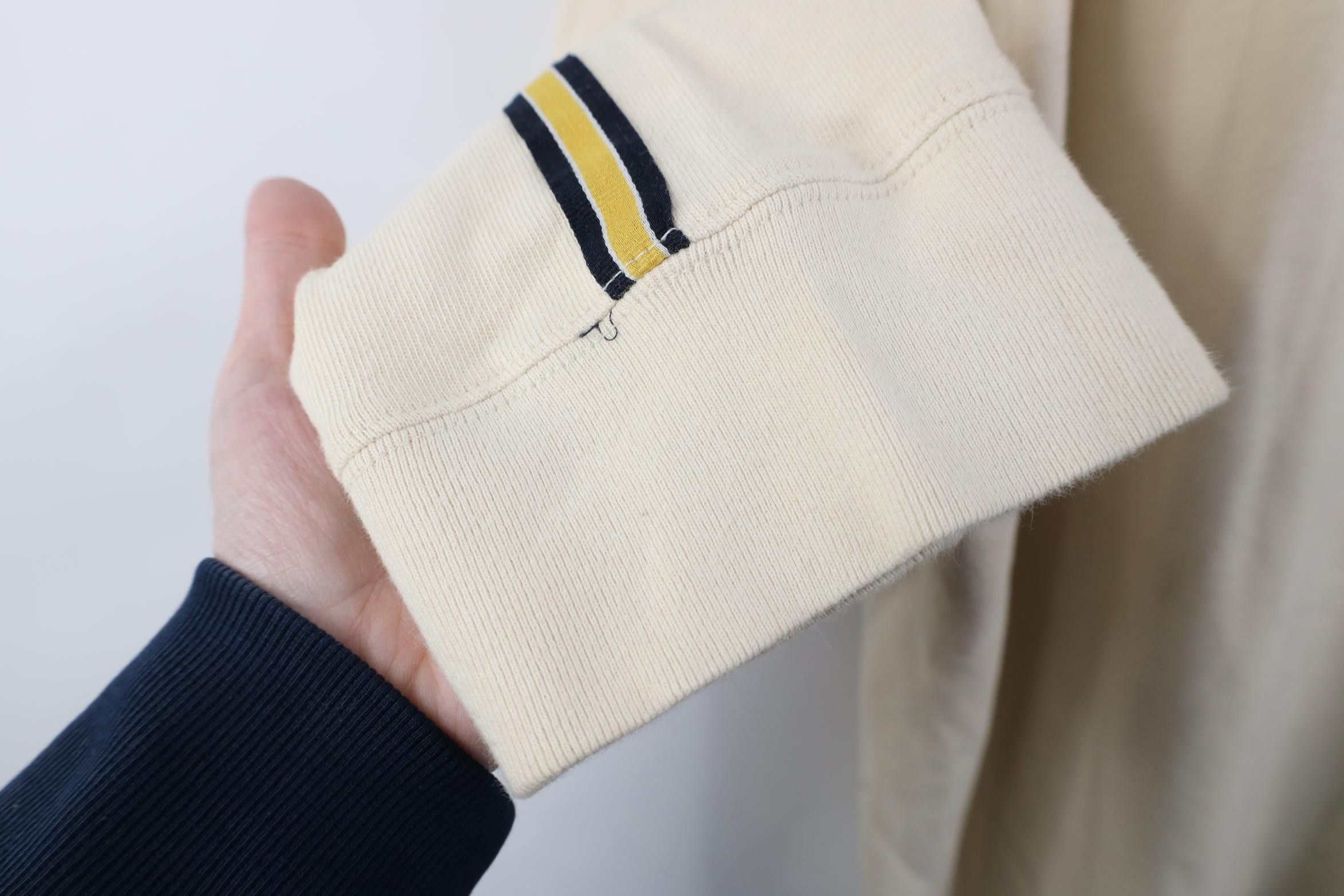 Nautica Vintage 90s Nautica Heavyweight Ribbed Long Sleeve T-Shirt Size US XL / EU 56 / 4 - 11 Thumbnail