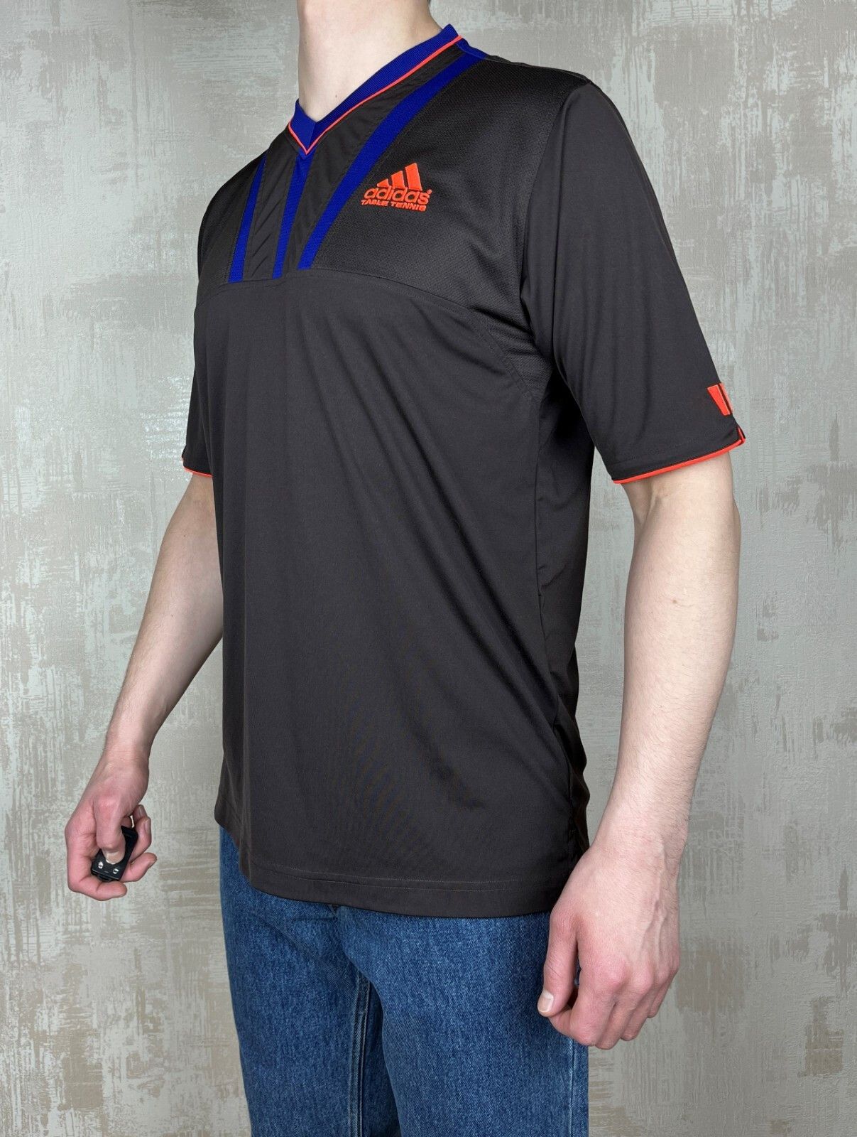 Adidas 00's Adidas Table Tennis Equipment Vintage T-shirt Size US L / EU 52-54 / 3 - 7 Thumbnail