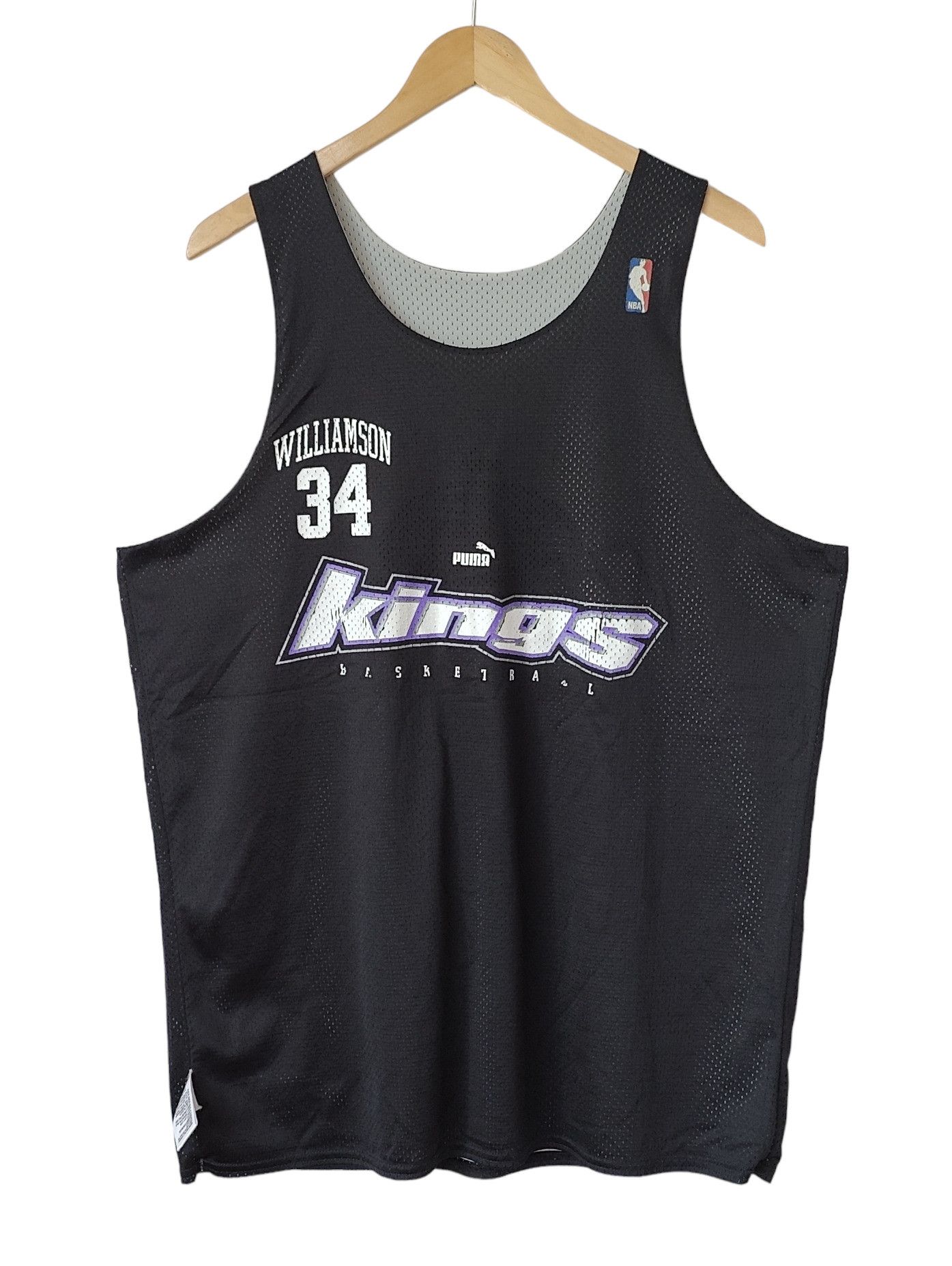 NBA × Puma × Vintage Puma x NBA Corliss Williamson Reversible Training Jersey Size US L / EU 52-54 / 3 - 1 Thumbnail