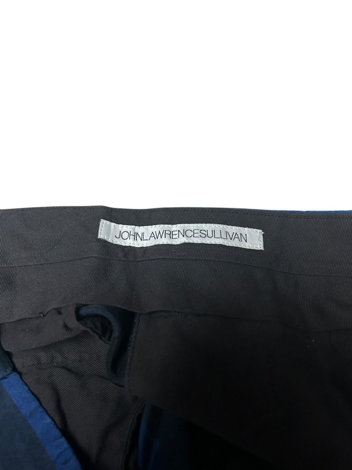 JOHN LAWRENCE SULLIVAN Stripe Pleated Trousers Size US 28 / EU 44 - 6 Thumbnail