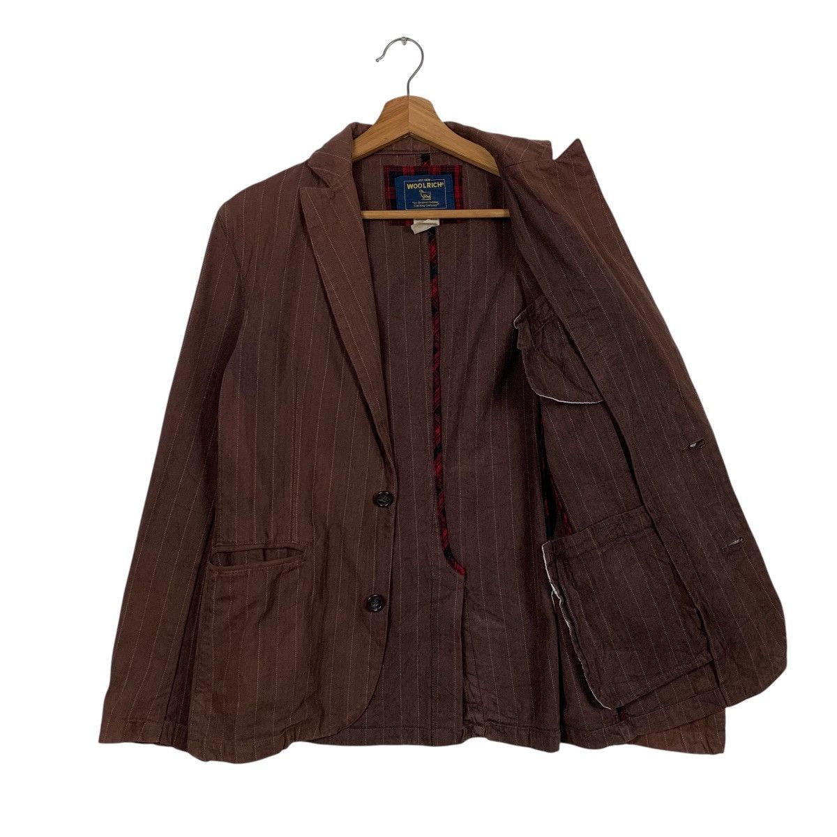 Woolrich Woolen Mills Woolrich Stripe Casual Jacket Size US M / EU 48-50 / 2 - 9 Thumbnail