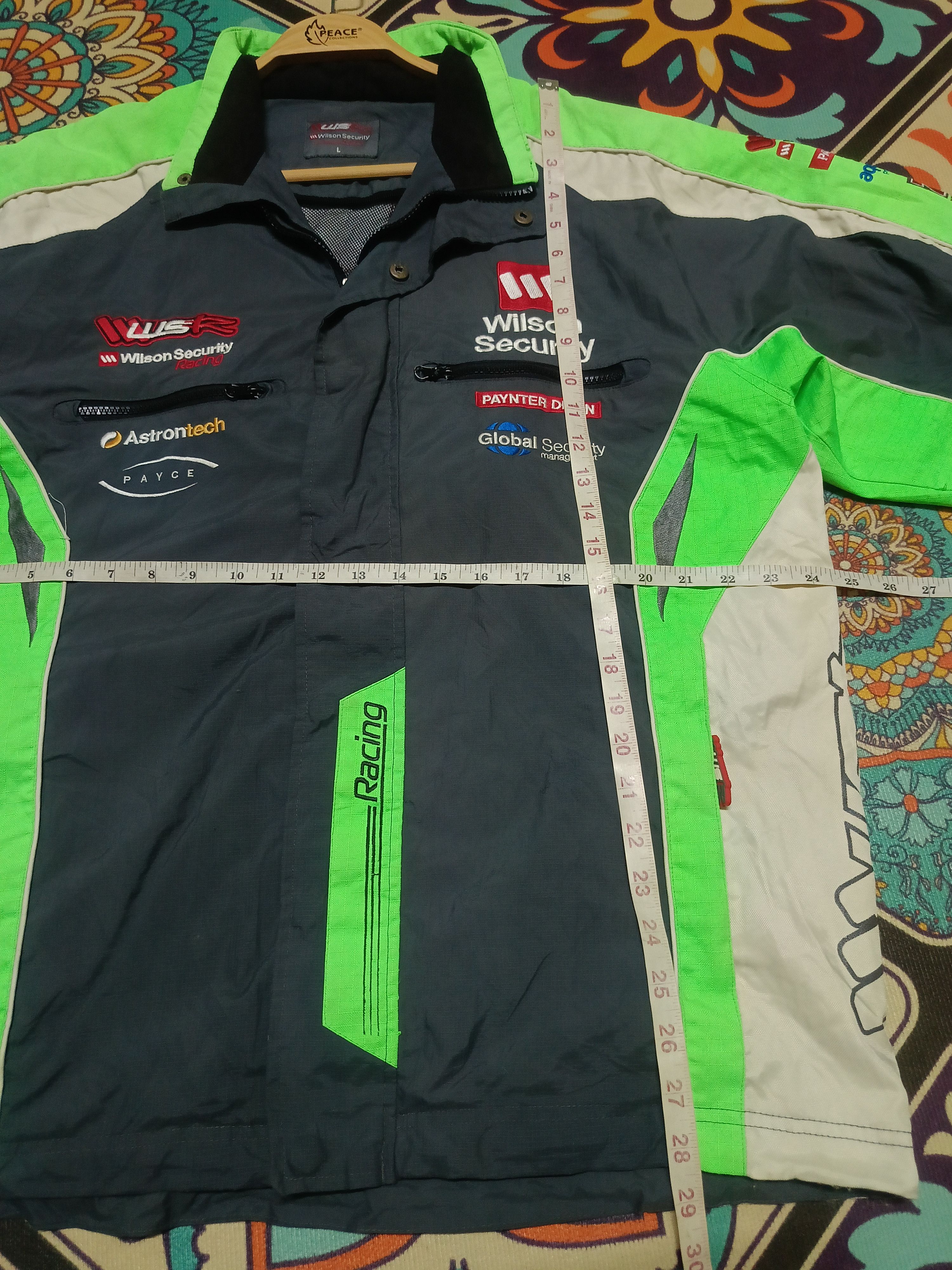 NASCAR Wilson Security Racing team Jacket Size US L / EU 52-54 / 3 - 10 Thumbnail