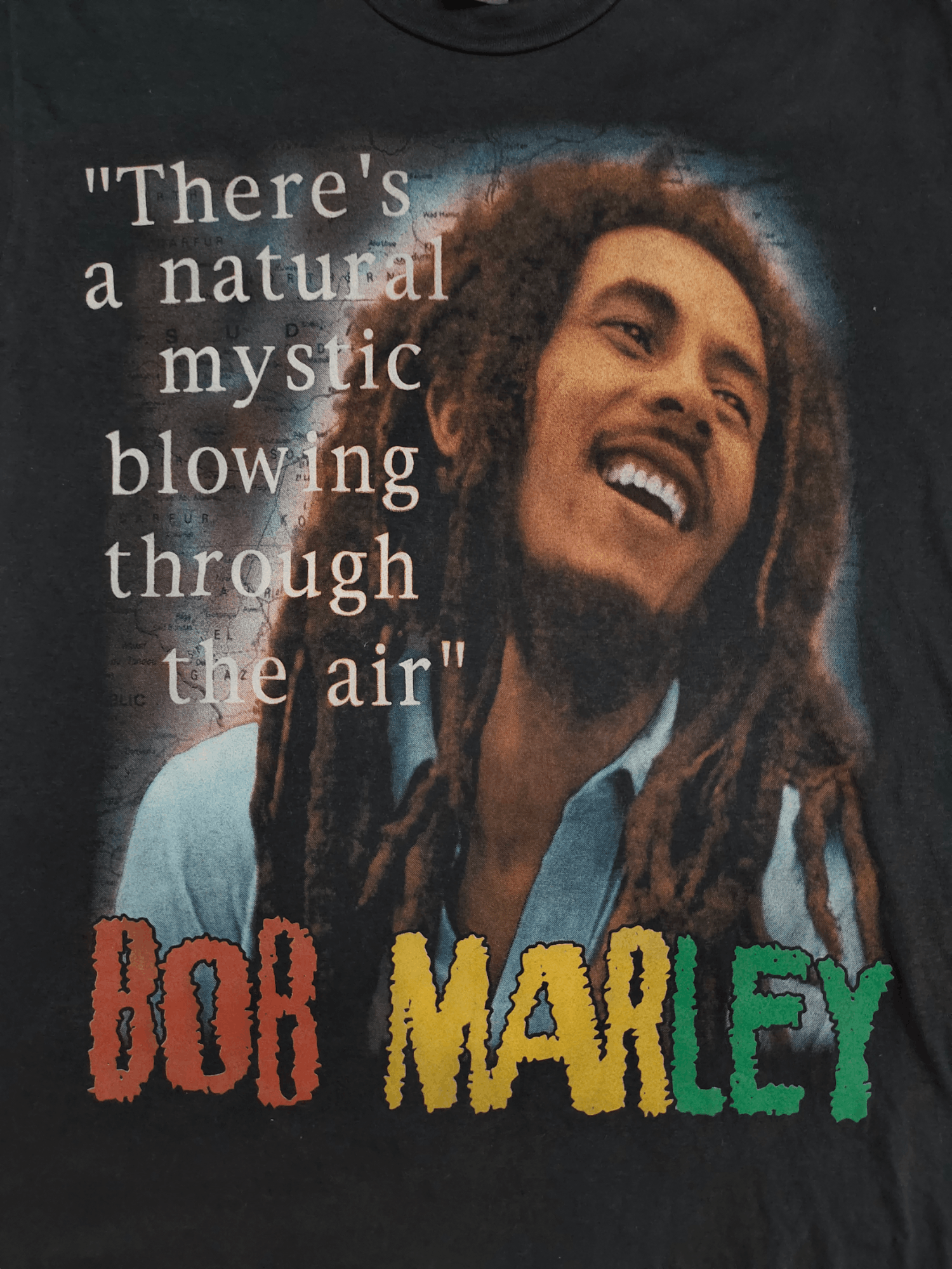 Bob Marley Vintage 90's Bob Marley T-Shirt Size US L / EU 52-54 / 3 - 3 Thumbnail