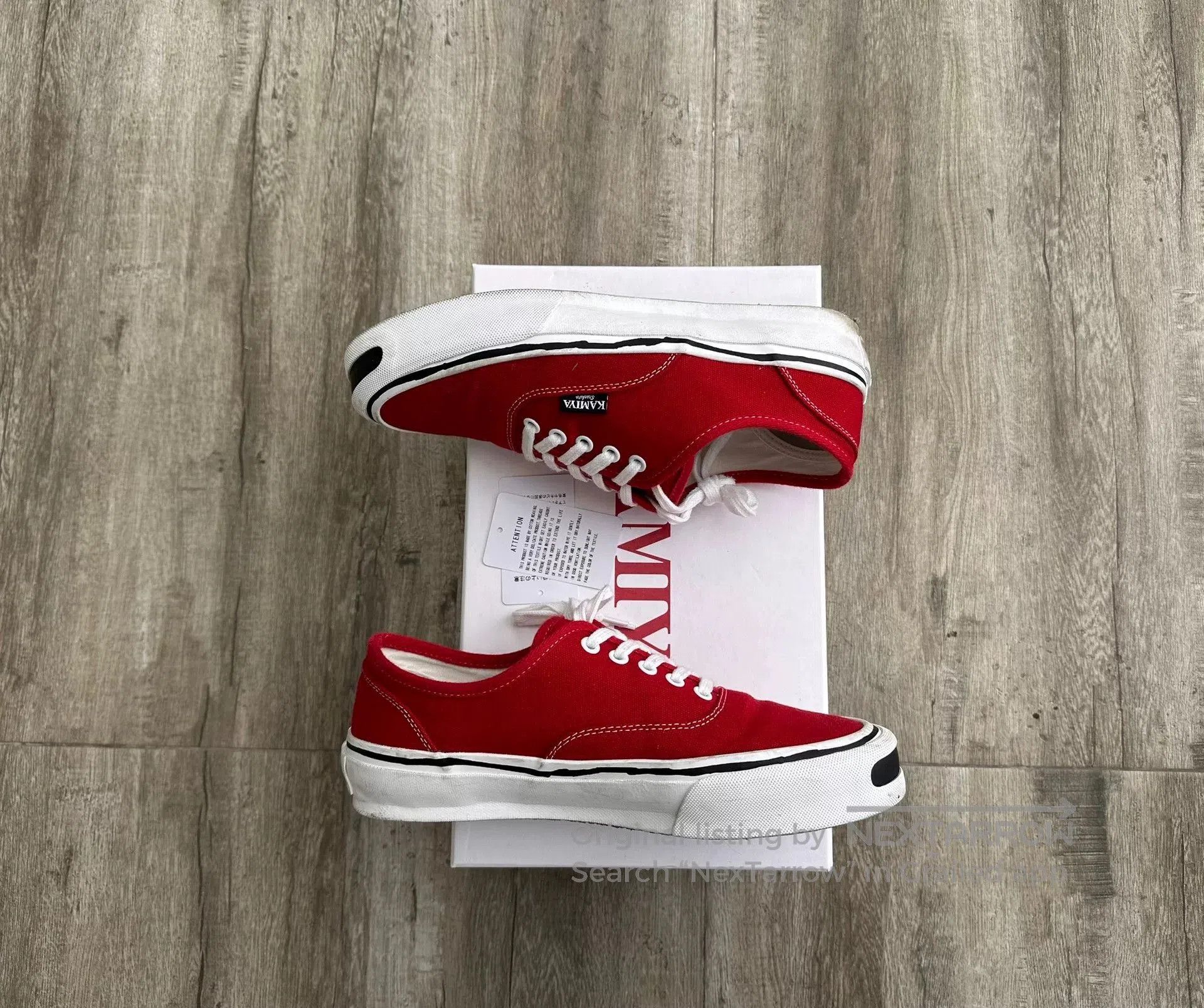 Maison MIHARA YASUHIRO red vulcanize low. Size US 9 / EU 42 - 3 Thumbnail