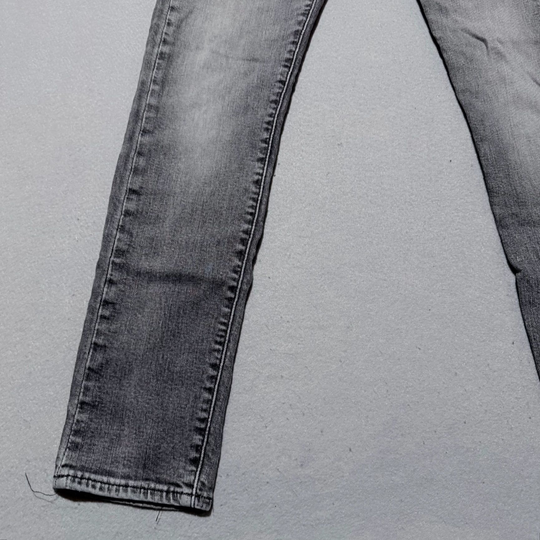 Levi's Levi's 519 Jeans Men Gray Distressed Slim Fit 30X30 Denim Premium Skinny - Jeans Size US 30 / EU 46 - 5 Thumbnail