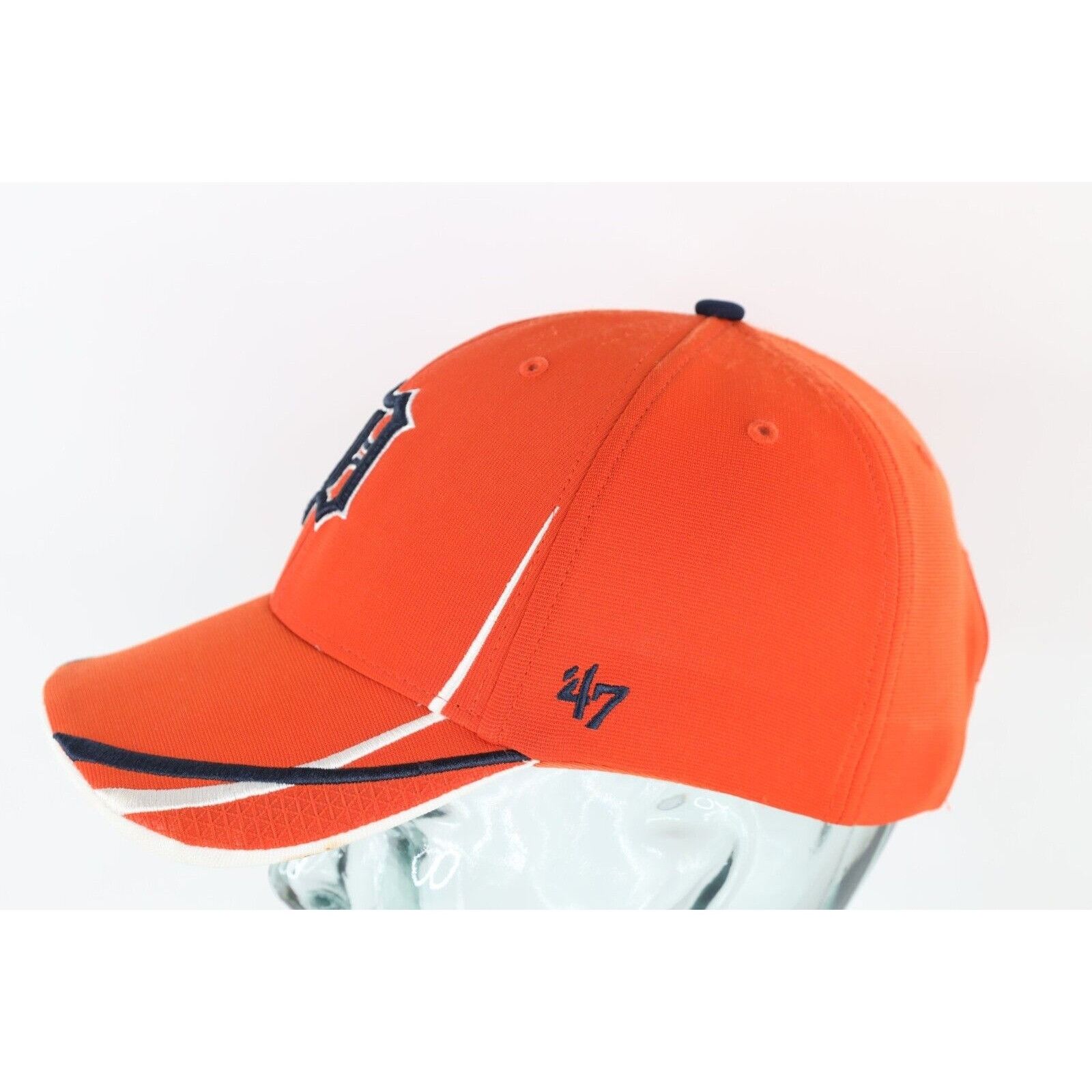 Vintage Vintage Distressed Spell Out Detroit Tigers Baseball Hat Cap Size ONE SIZE - 2 Thumbnail