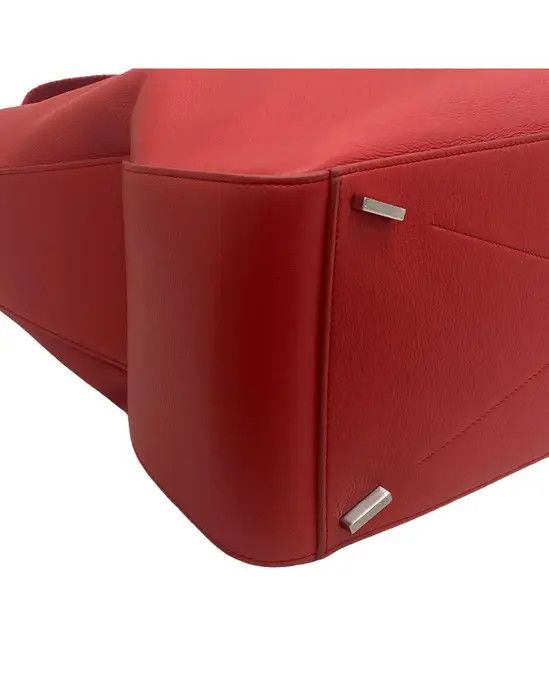 Salvatore Ferragamo o1s1rm0526 Size : OS / Leather Tote Bag in Red Size ONE SIZE - 5 Thumbnail