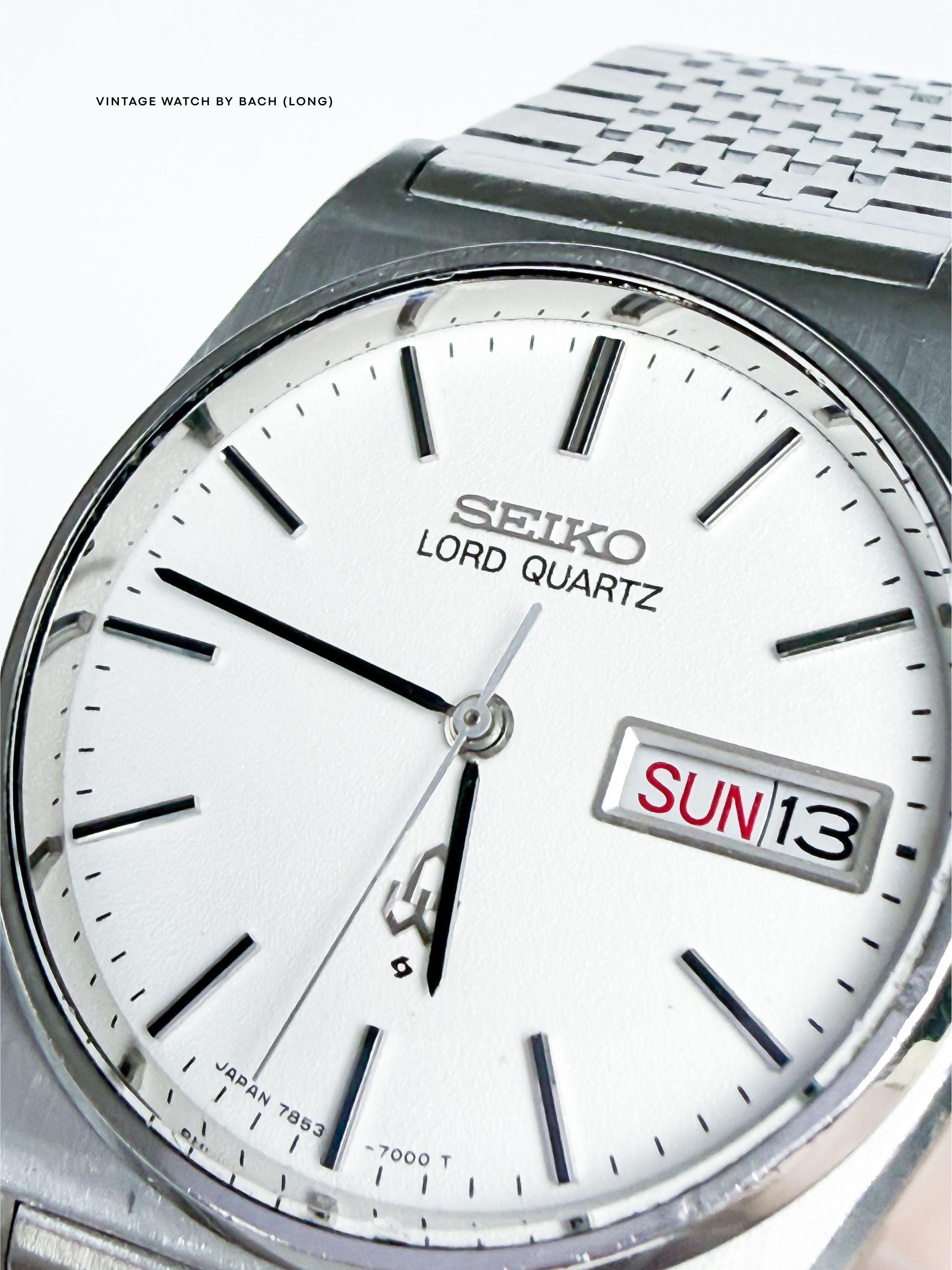Seiko Seiko Lord Quartz 7853-7000 Minimal White Dial Size ONE SIZE - 2 Thumbnail
