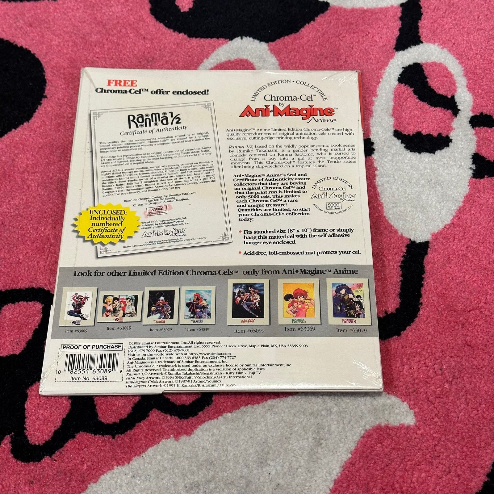 & Other Stories Ranma 1/2 Ani-Magine Chroma Cel – Limited Edition (5,000) Size ONE SIZE - 6 Thumbnail