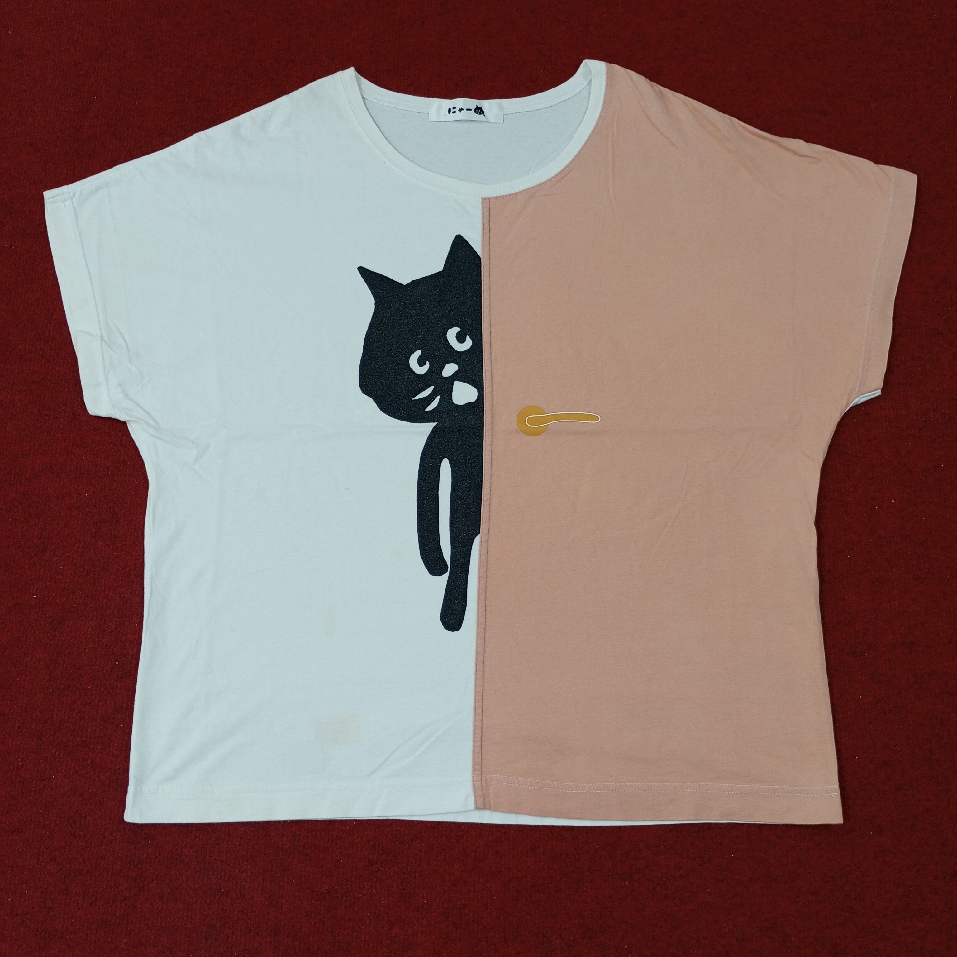 Issey Miyake × Ne-Net × Vintage Ne Net By Issey Miyake Designer Brand Tshirt c219n26 Size XXL / US 16-18 / IT 52-54 - 1 Thumbnail