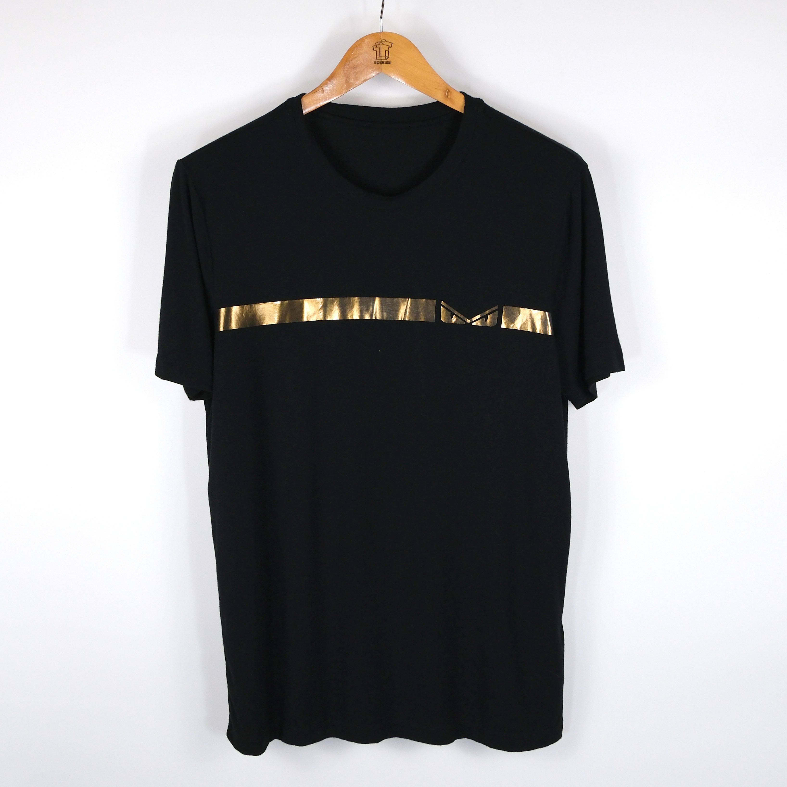 Fendi Fendi gold line tee Size US L / EU 52-54 / 3 - 1 Thumbnail