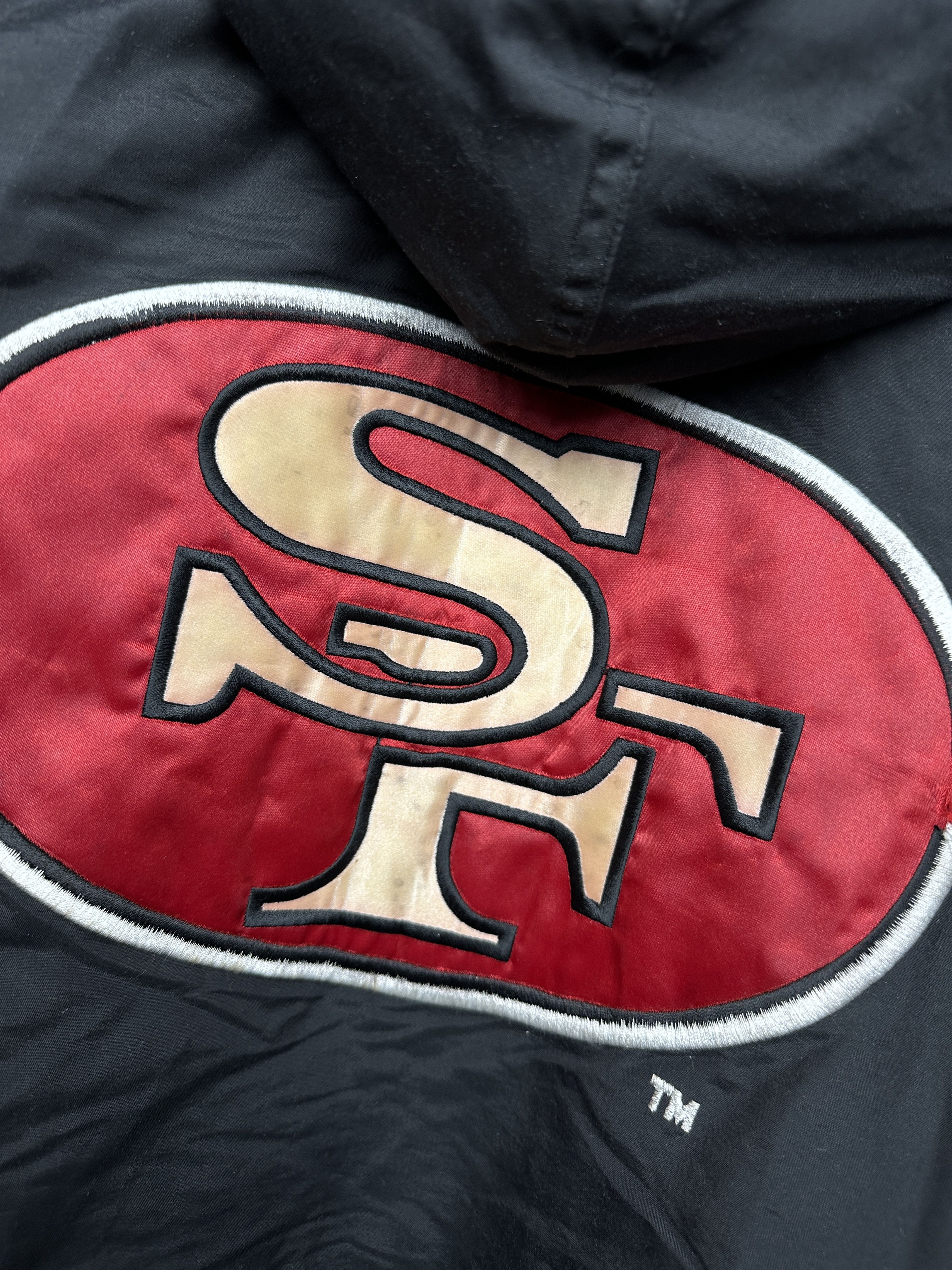 Starter San Francisco 49ers NFL 90s Vintage Mens Starter Jacket Size US L / EU 52-54 / 3 - 3 Thumbnail