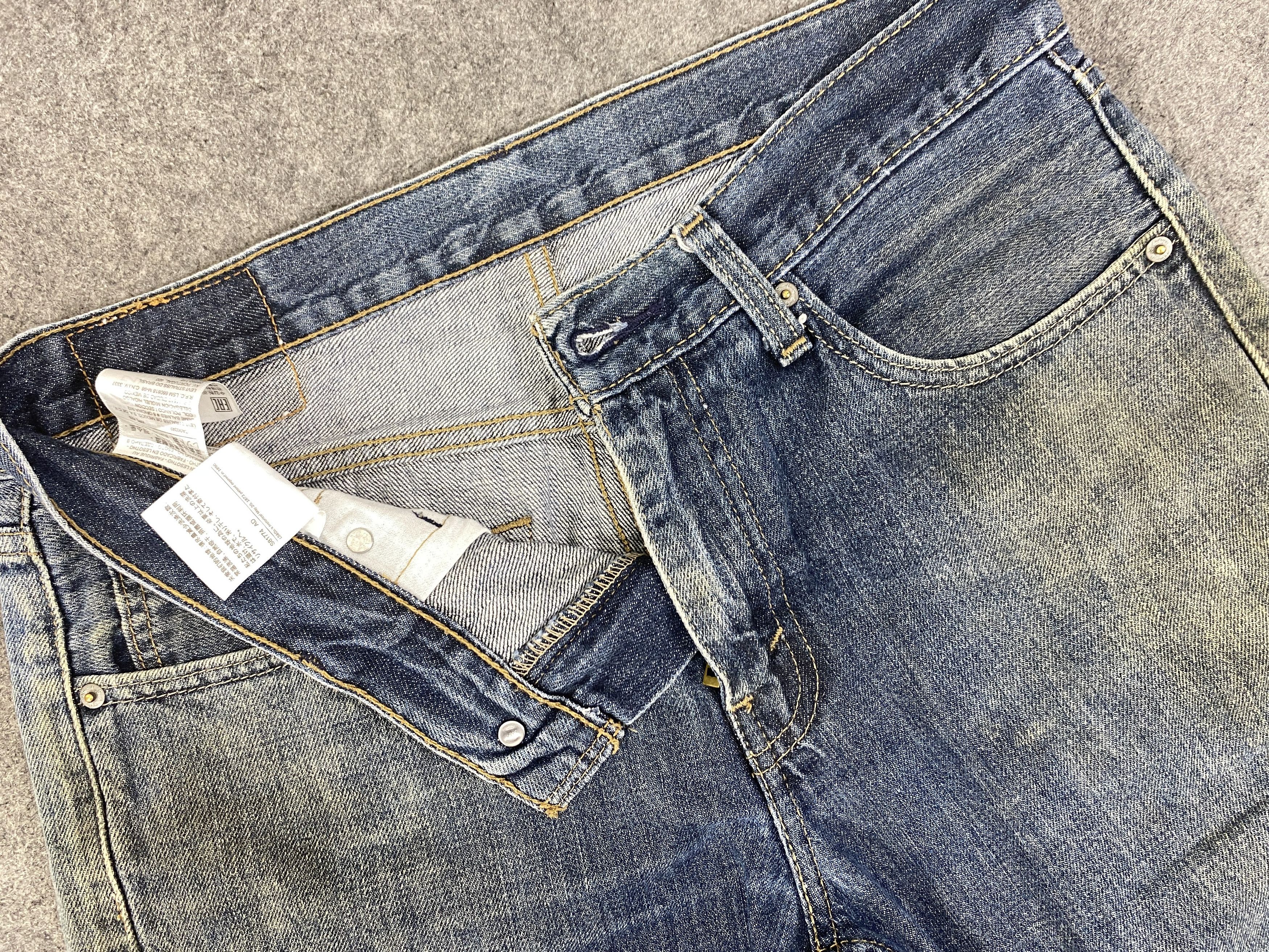 Levi's Dirty Blue Vintage Levis 527 Flare Jeans 33x29.5 - JN3201 Size US 33 - 7 Thumbnail