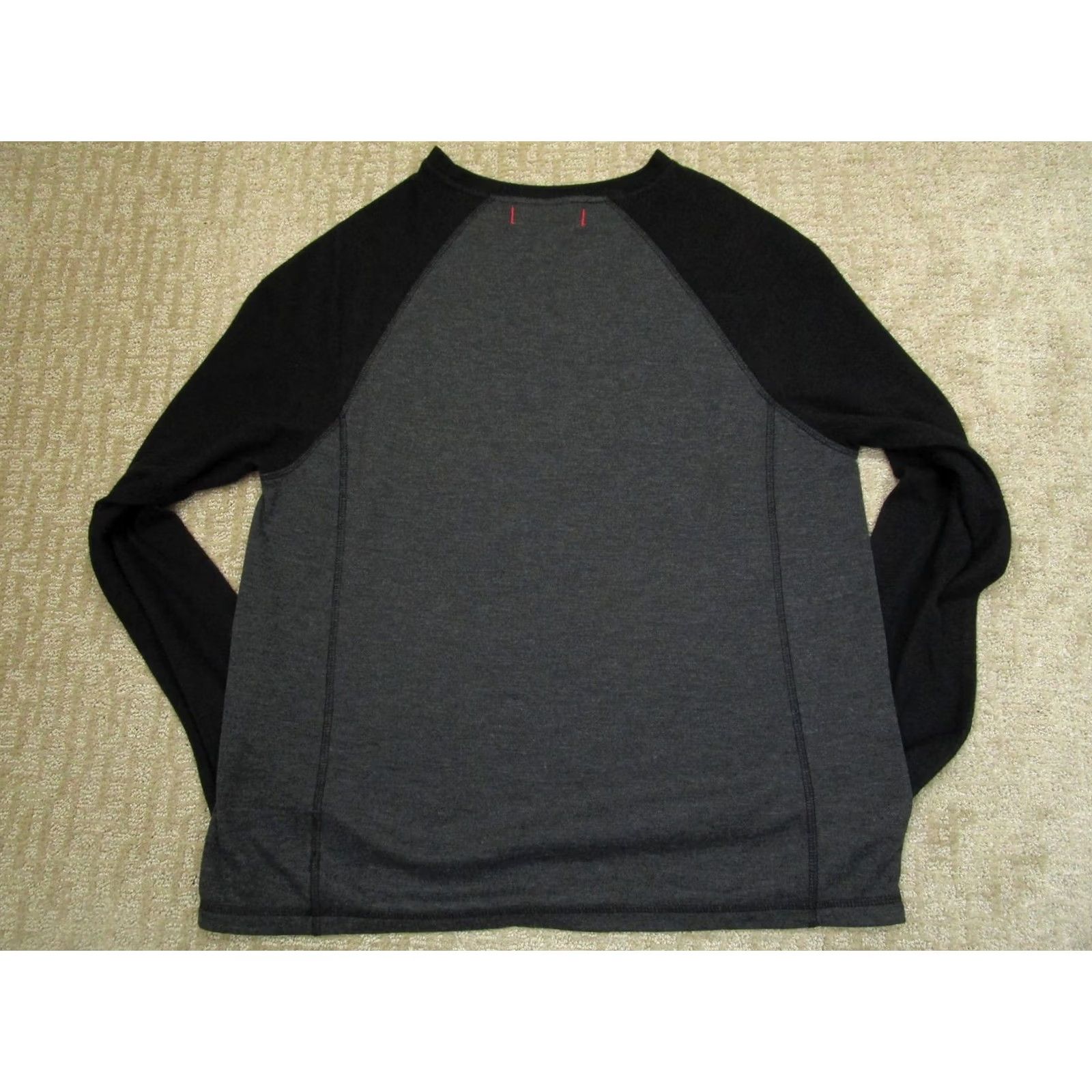 Tommy Bahama Tommy Bahama Sweater Pullover Mens Large Gray Raglan Long Sleeve Crewneck Size US L / EU 52-54 / 3 - 3 Thumbnail
