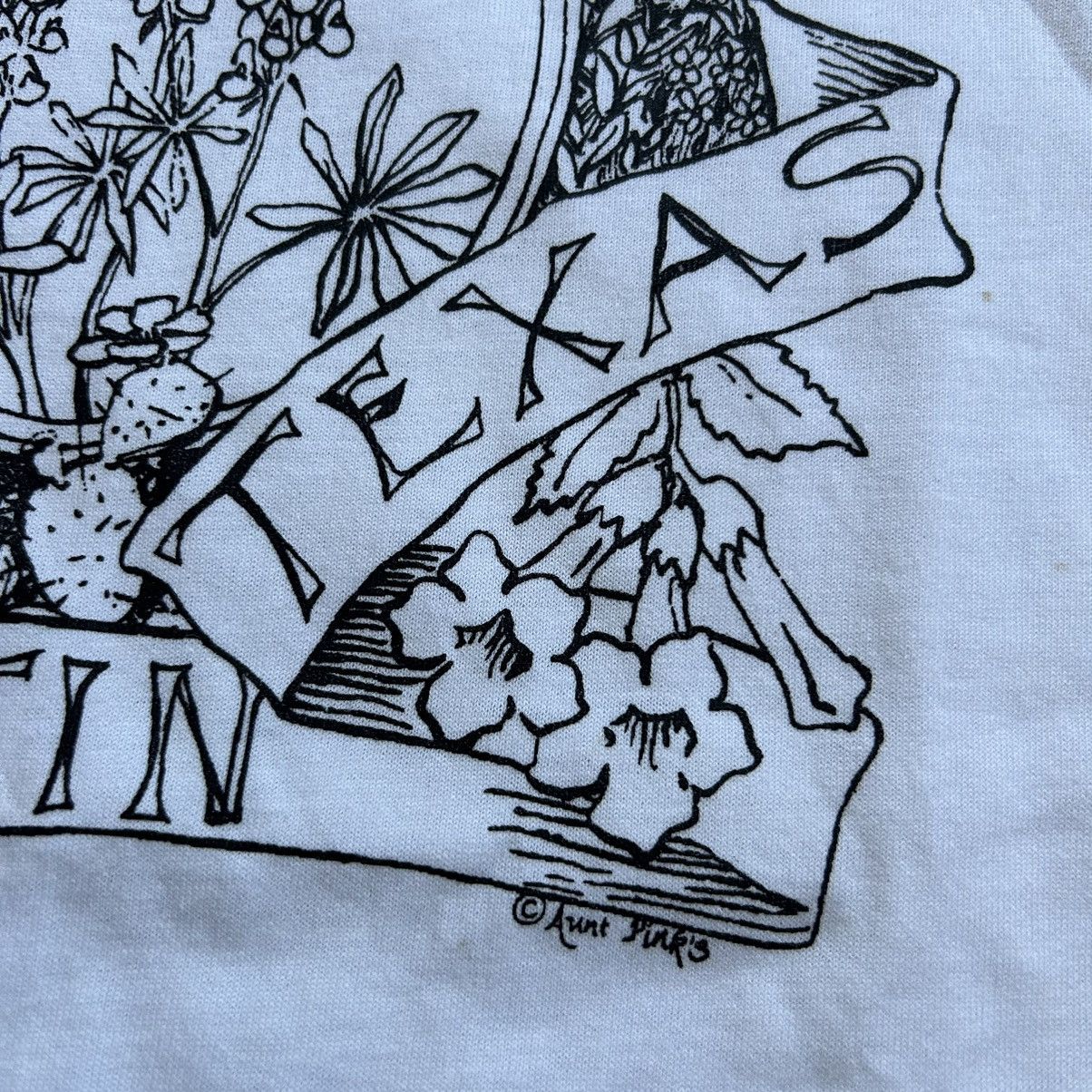 Vintage 90s AUSTiN TEXAS HiGH NECK SiNGLE STiTCH SOUVENiR TEE Size US XL / EU 56 / 4 - 4 Thumbnail
