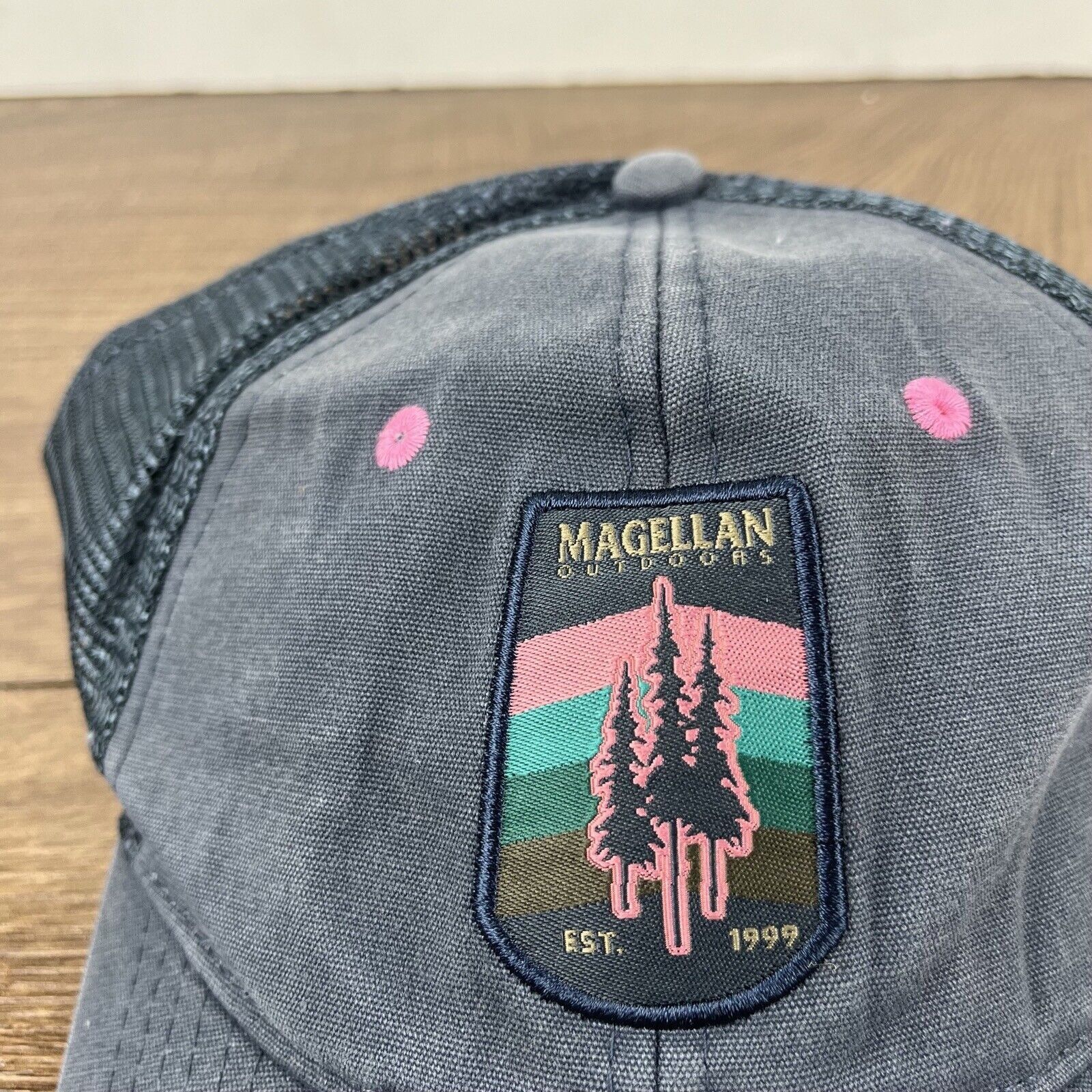 Other Megallan Outdoors Snapback Hat Magellan Blue Adjustable Hat Size ONE SIZE - 7 Thumbnail