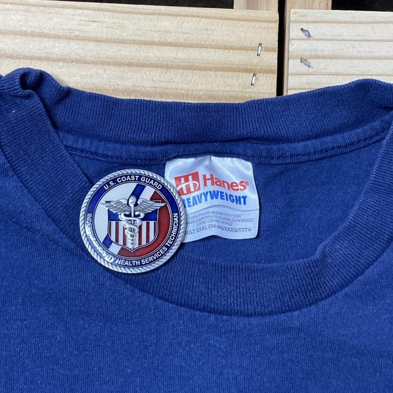 Hanes Vintage Gecko Hawaii Navy Blue Surf Tee Size 3XL Size US XXL / EU 58 / 5 - 3 Thumbnail