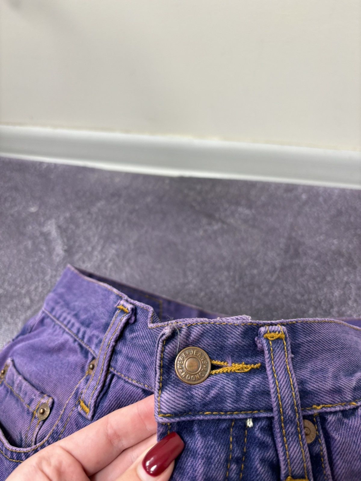 Pepe Jeans Vintage Pepe Jeans USA 90s Faded Retro Hype Denim Jeans Size US 29 - 15 Thumbnail
