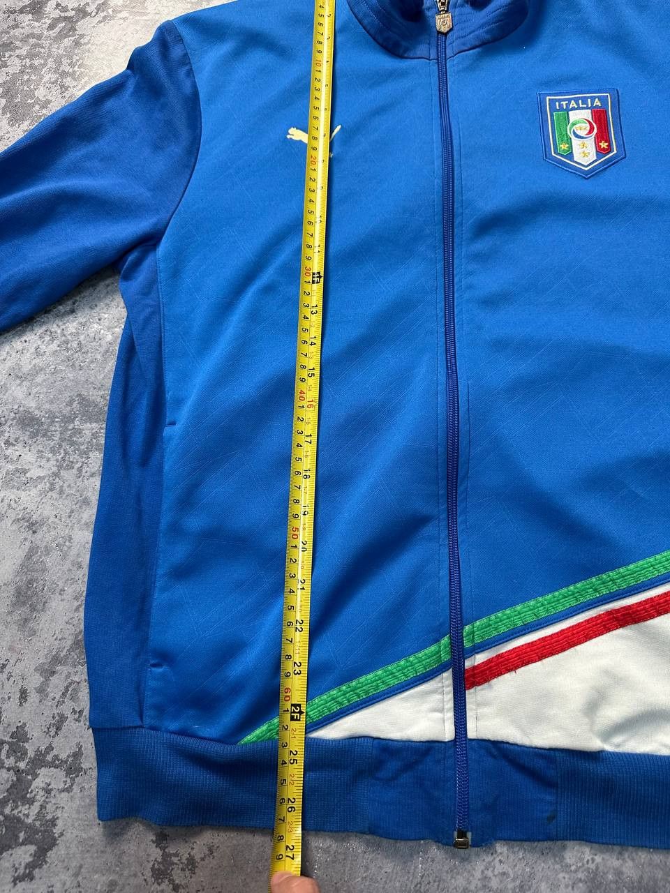 Puma Vintage 2000s Puma Italia FC Soccer zip hoodie Size US M / EU 48-50 / 2 - 9 Thumbnail