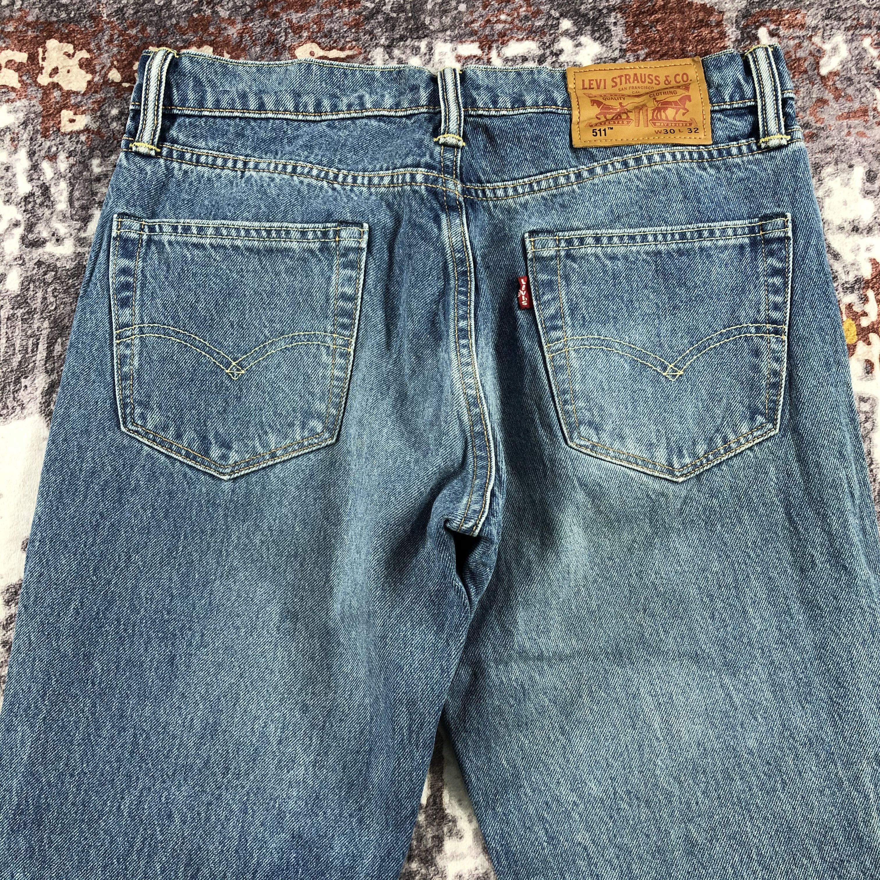 Levi's × Vintage Vintage Blue Wash Levis 511 Jeans-JM2159 Size US 31 - 4 Thumbnail