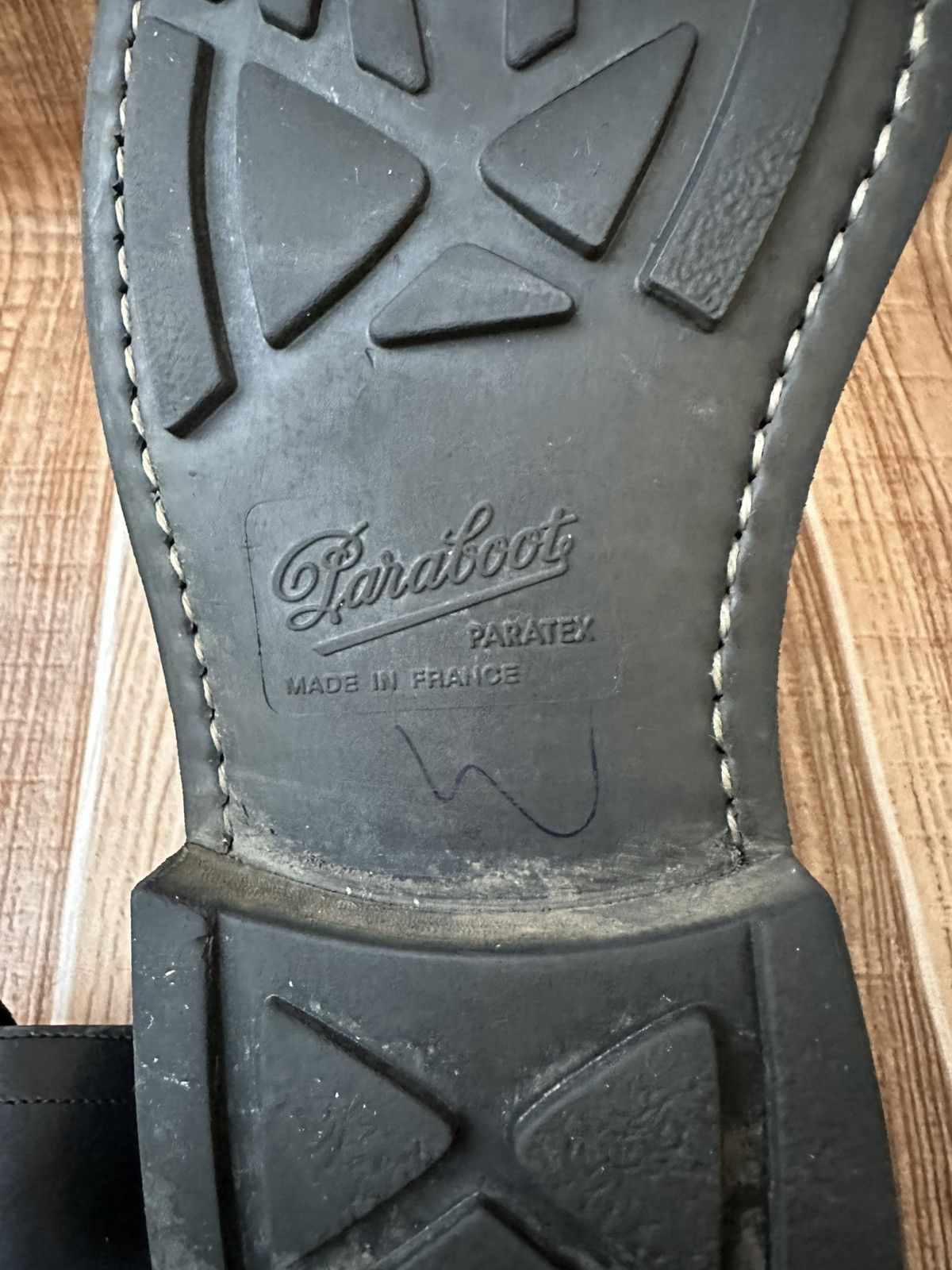 Paraboot Paraboot Black Leather Vintage Size US 8 / EU 41 - 18 Thumbnail