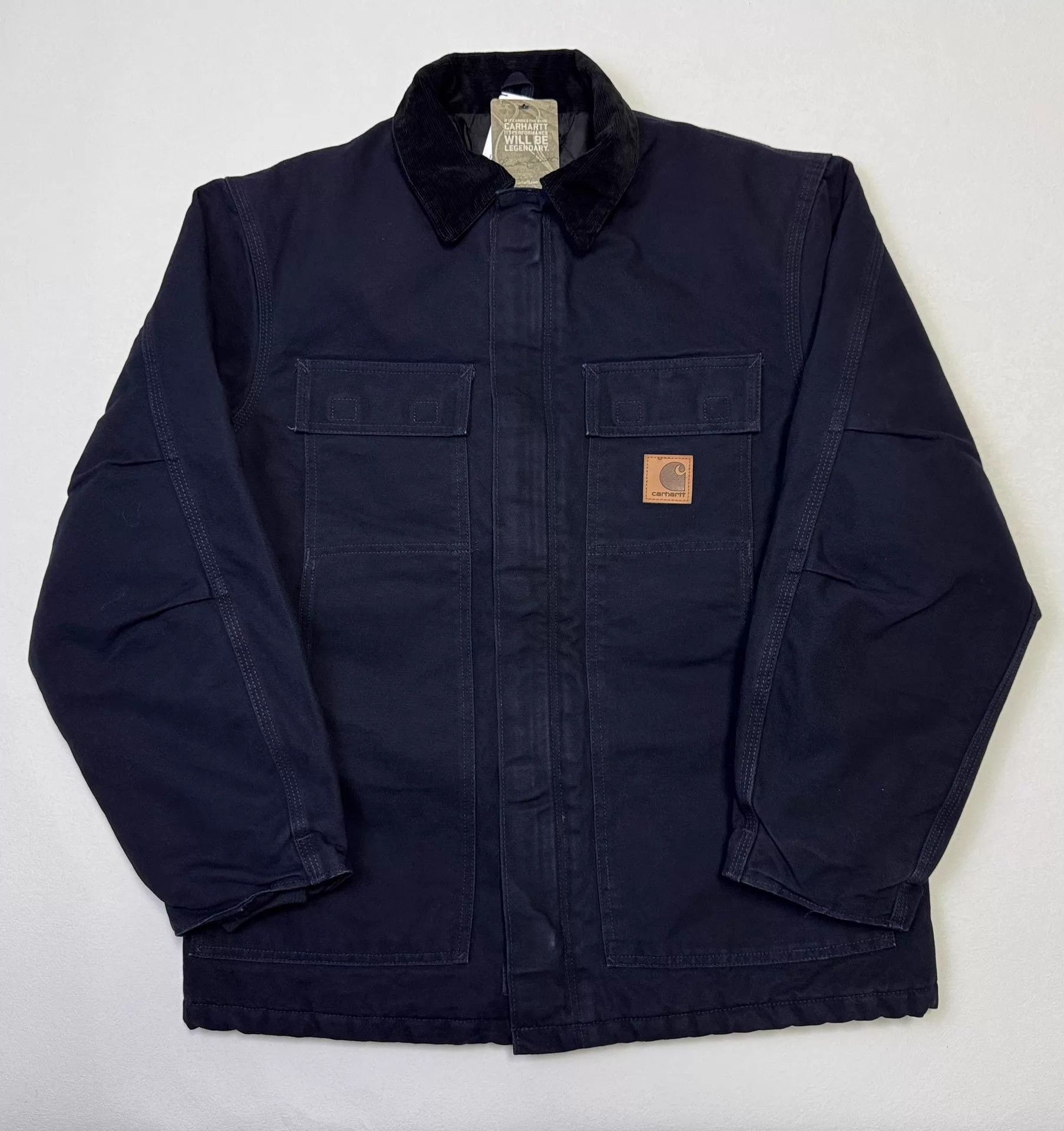 Carhartt Vintage Carhartt C26 MDT Midnight Blue M Coat Size US M / EU 48-50 / 2 - 2 Thumbnail