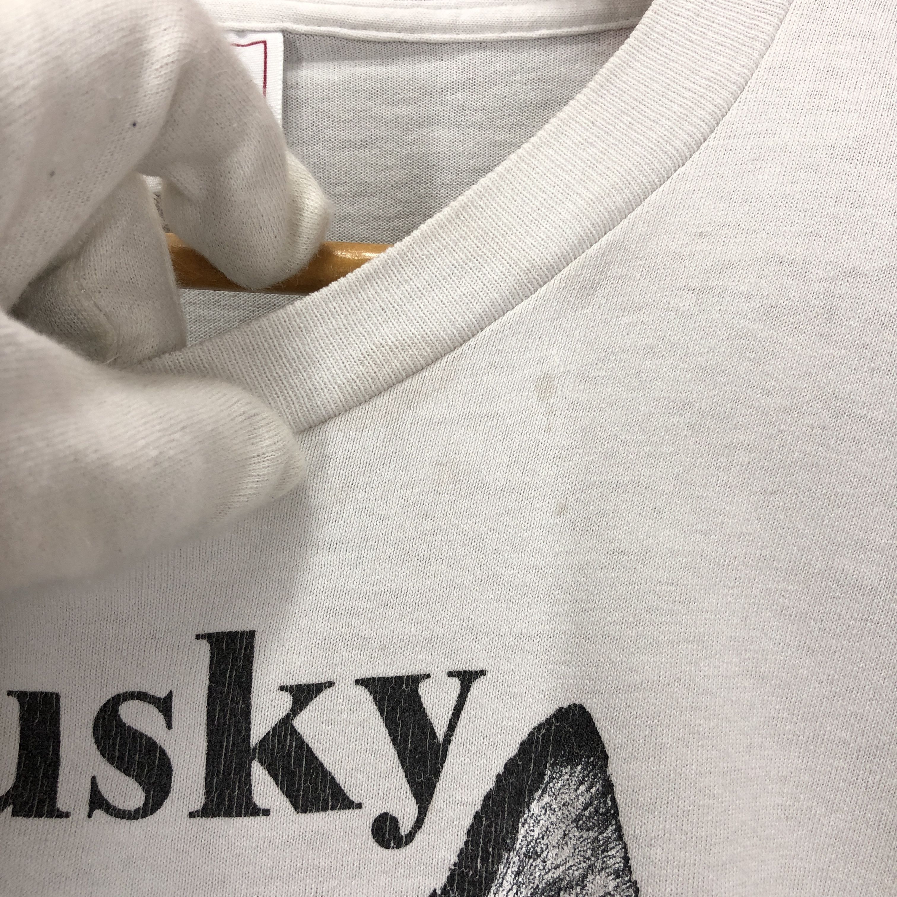 Delta 90s Vintage HUSKY Crew Neck T Shirt #1584/01 Size US XL / EU 56 / 4 - 5 Thumbnail