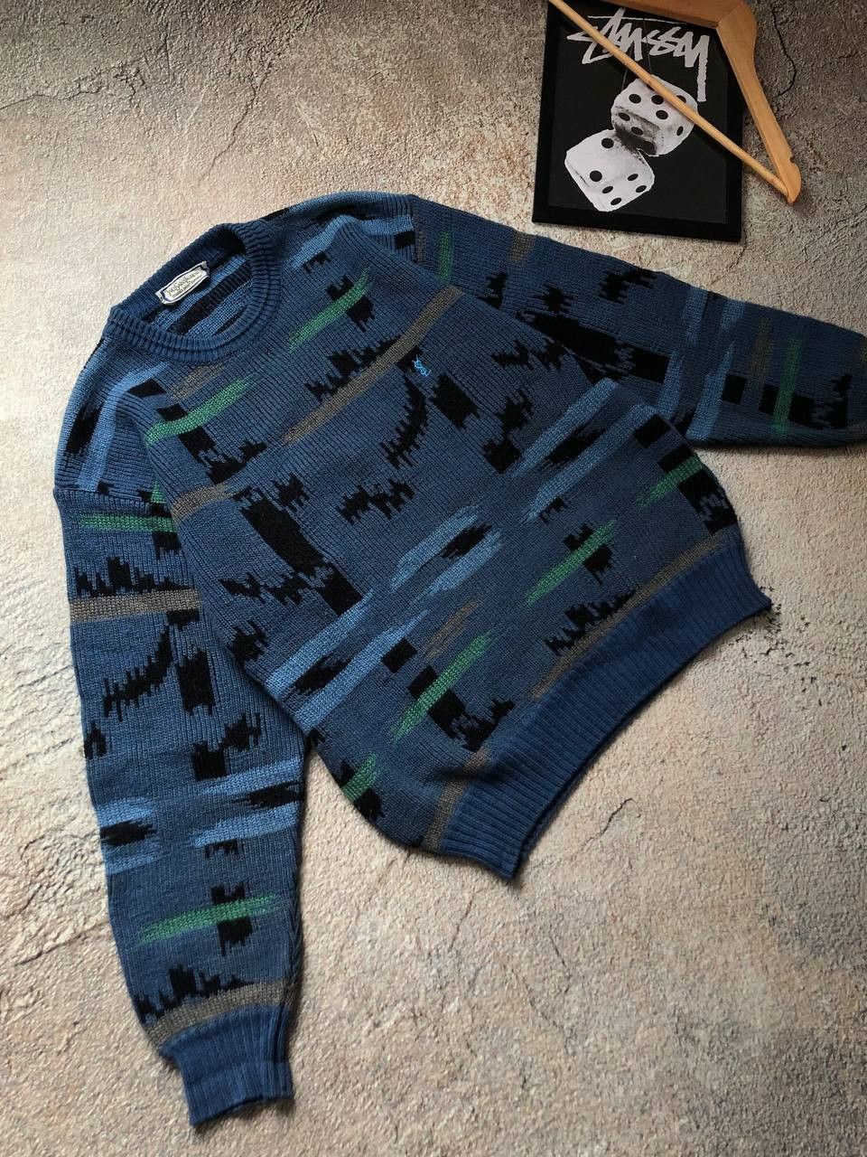Vintage × Yves Saint Laurent Yves Saint Laurent Sweater Knit Size US M / EU 48-50 / 2 - 1 Thumbnail