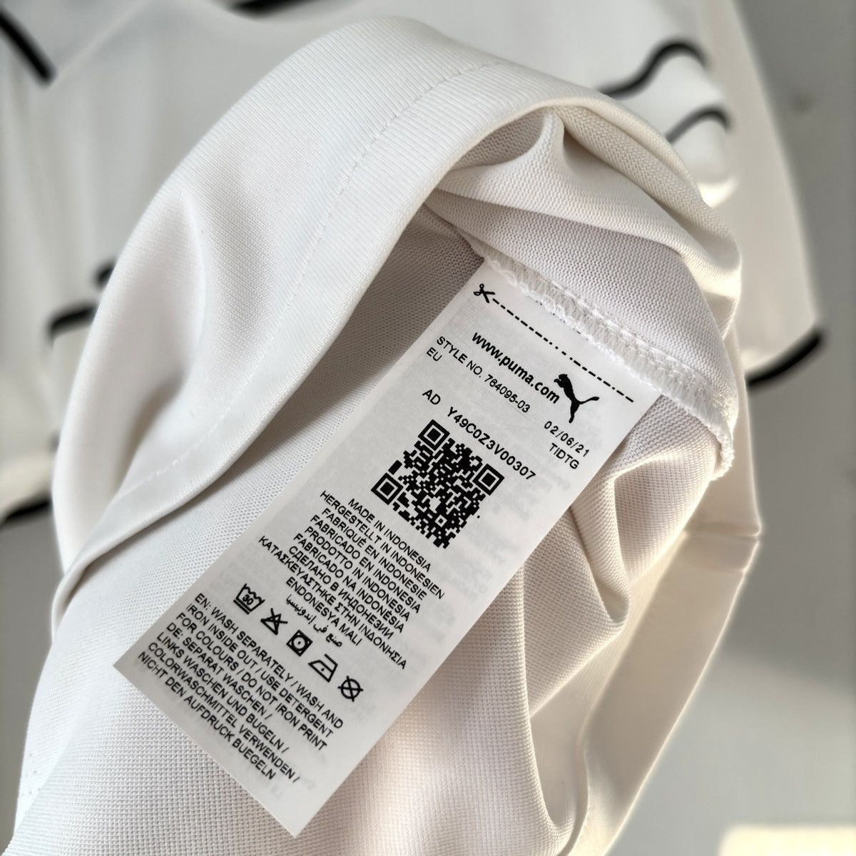 Puma 2021 2022 GAME ISSUE Shakhtar Mudryk Puma Away Soccer Jersey Size US M / EU 48-50 / 2 - 8 Thumbnail