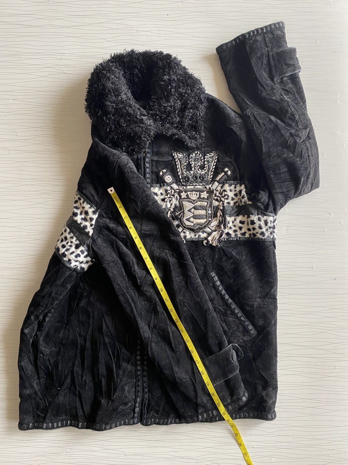 Yoshiyuki Konishi 💵Open Offers💵 RARE Yoshiyuki Konishi velvet Fur Jacket Size US L / EU 52-54 / 3 - 17 Thumbnail