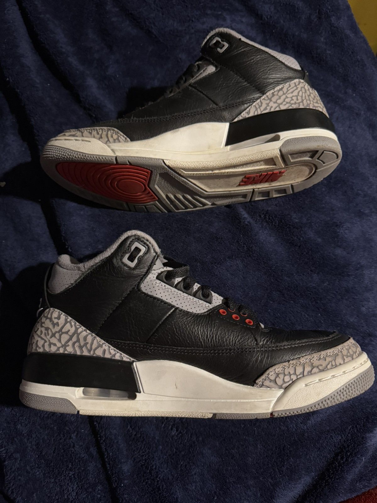Jordan Brand Jordan 3 black cement Size US 7.5 / EU 40-41 - 5 Thumbnail