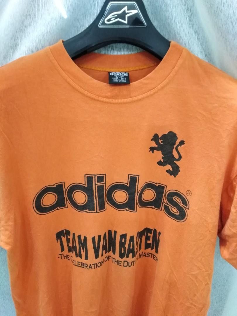 Adidas Adidas 90s Van Basten Tribute Tee Vintage Oranje Size US M / EU 48-50 / 2 - 6 Thumbnail