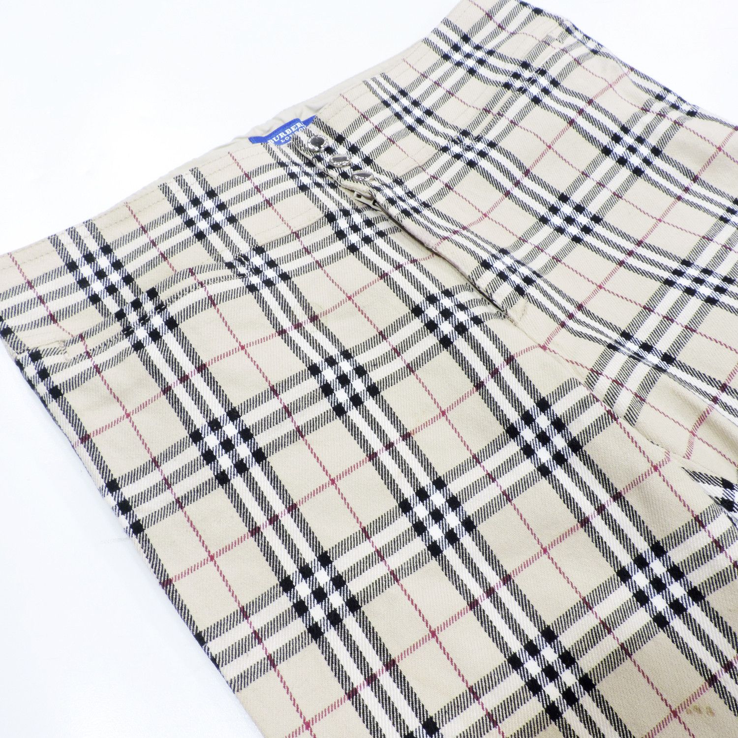 Burberry BURBERRY LONDON BLUE LABEL CHECK LONG PANTS Size 26" / US 2 / IT 38 - 10 Thumbnail