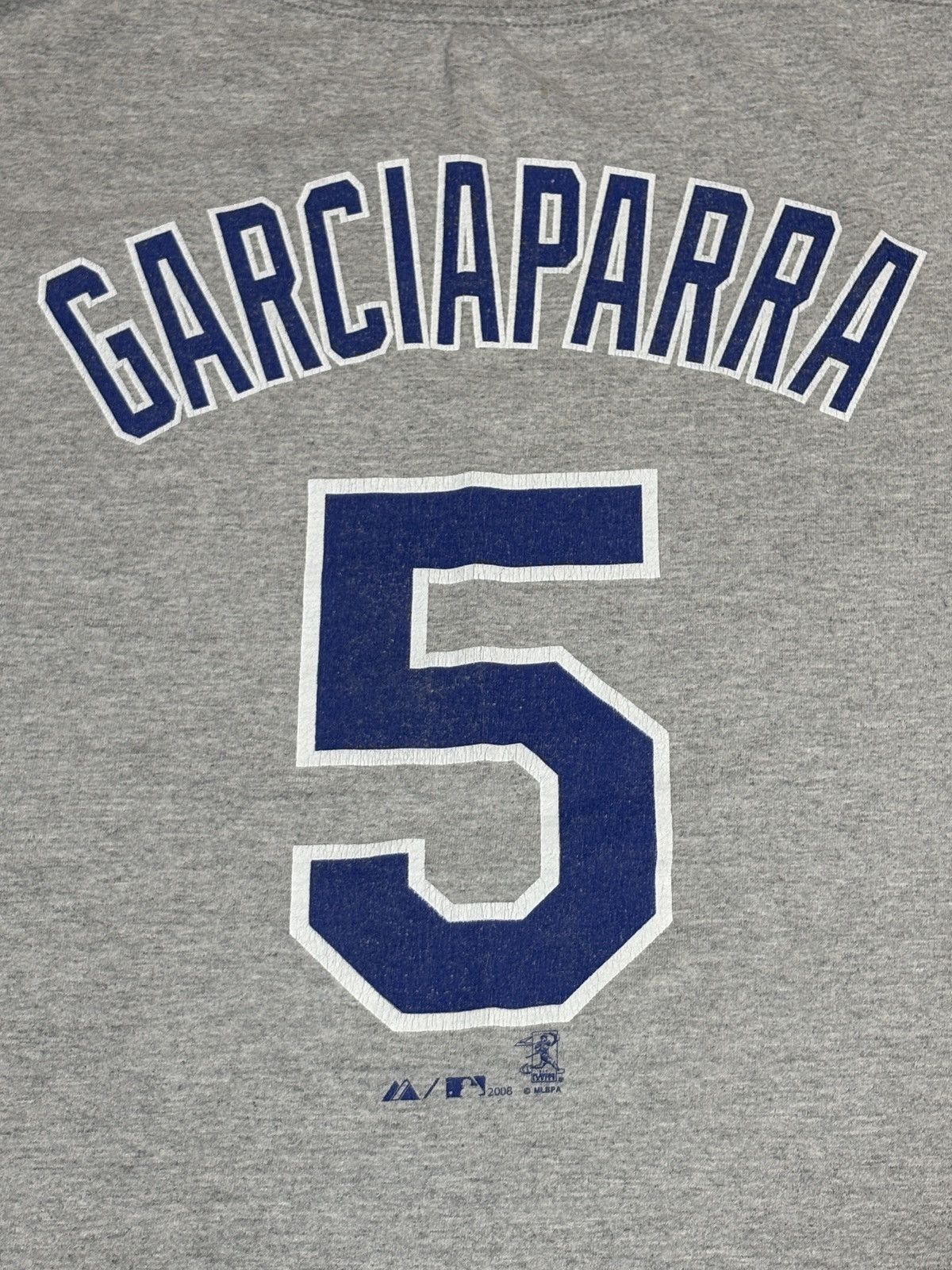 MLB 2008 Majestic LA Dodgers “GARCIAPARRA #5” Shirt Size M 0691 Size US M / EU 48-50 / 2 - 5 Thumbnail