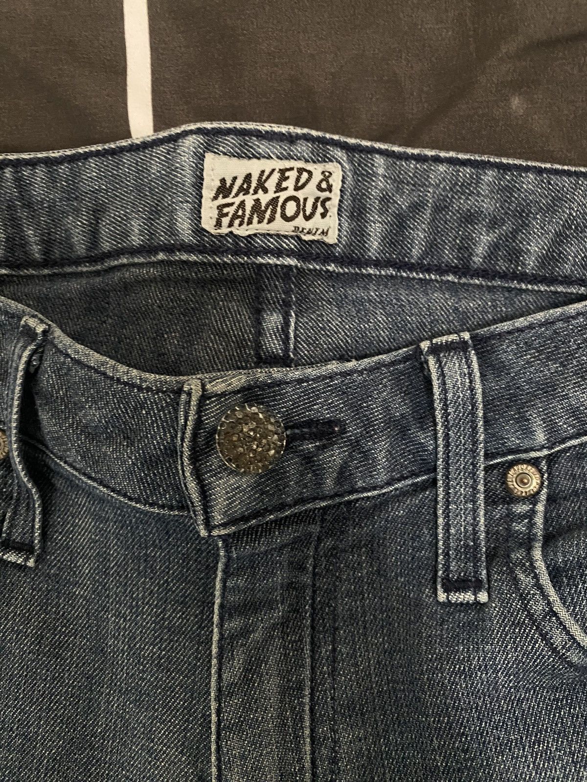 Japanese Brand × Naked & Famous Naked & Famous Skinny Jeans Size US 30 / EU 46 - 4 Thumbnail