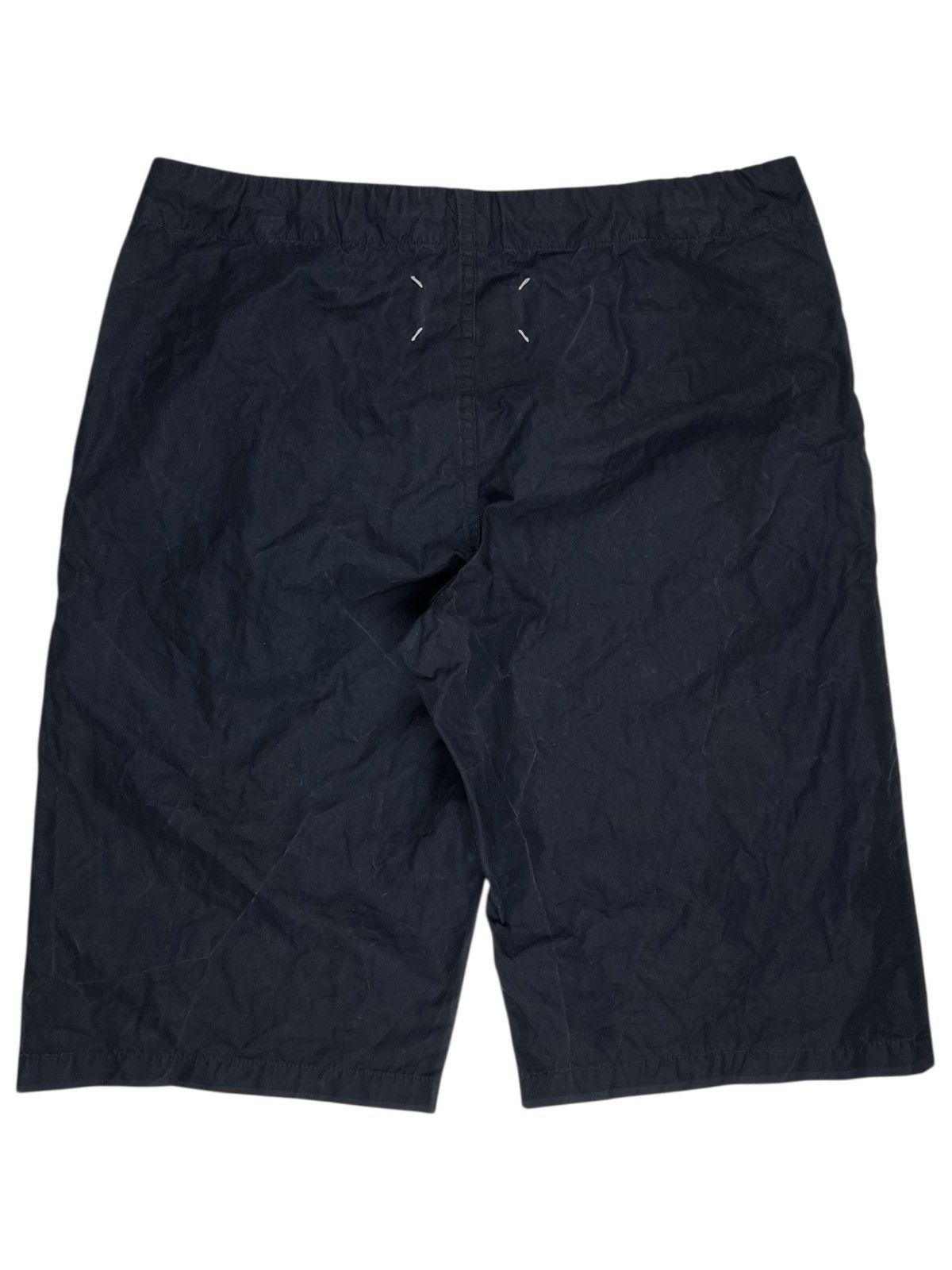 Maison Margiela SS16 Maison Margiela Leather Tip Drawstring Marbled Shorts Size US 30 / EU 46 - 2 Thumbnail