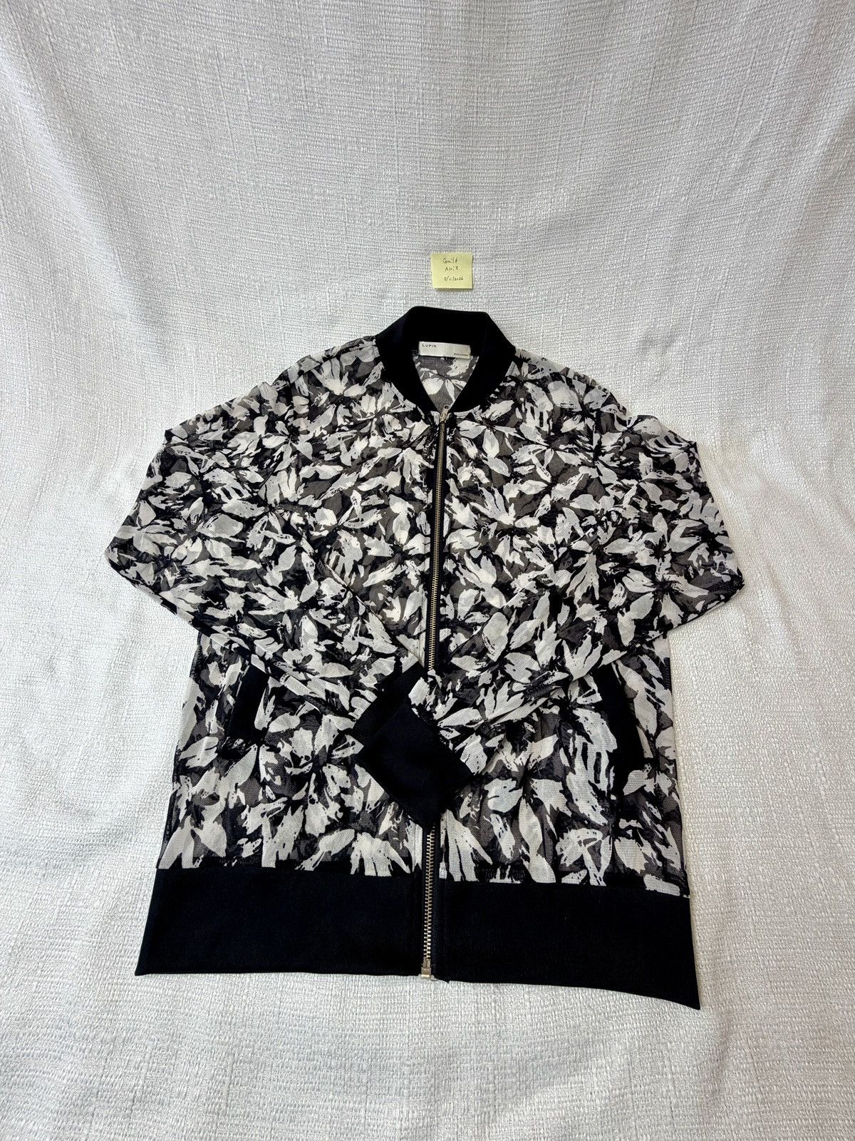 Other Lupin See Through Mesh Bomber Jacket Size S Size US S / EU 44-46 / 1 - 2 Thumbnail
