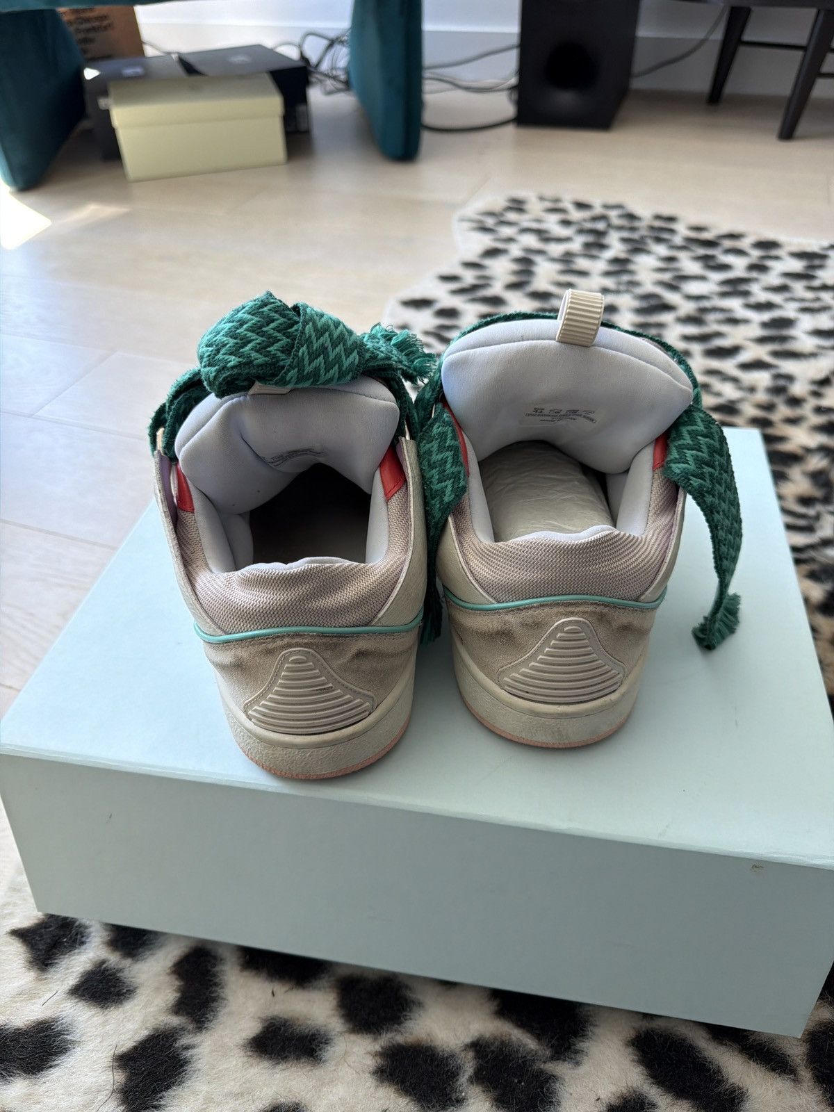 Lanvin Lanvin Curb Sneakers Size US 11 / IT 41 - 4 Thumbnail