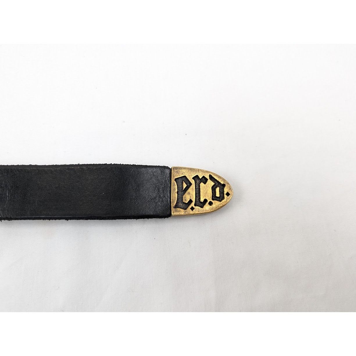 Enfants Riches Deprimes o1rshd1 Q:2 / Size:110 / Antique Brass Jesus Coin Belt Black Size 44 - 9 Thumbnail