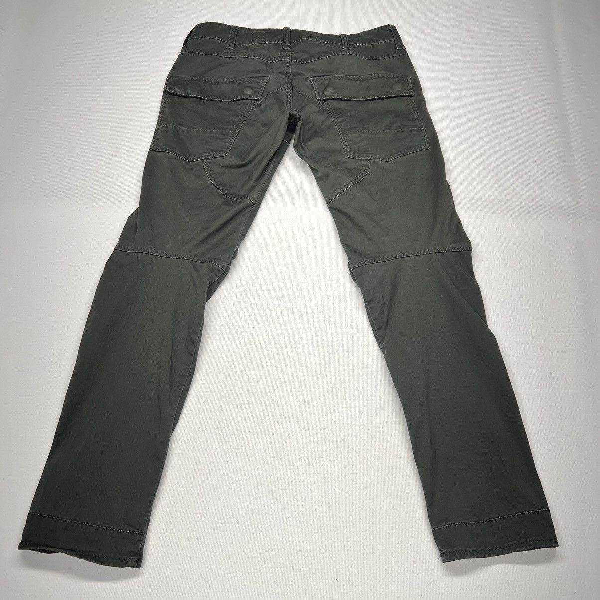 G-Star G Star Raw Pants Green Cargo Air Defence 5620 3D Skinny Size US 31 - 15 Thumbnail