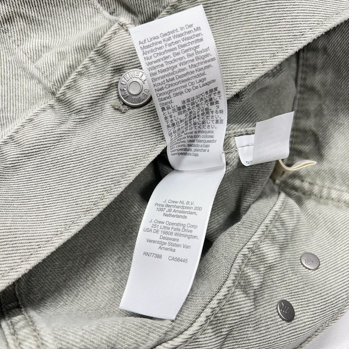 Madewell Madewell Jean Jacket Green Chore Denim Coat Faded Pockets Size M / US 6-8 / IT 42-44 - 8 Thumbnail