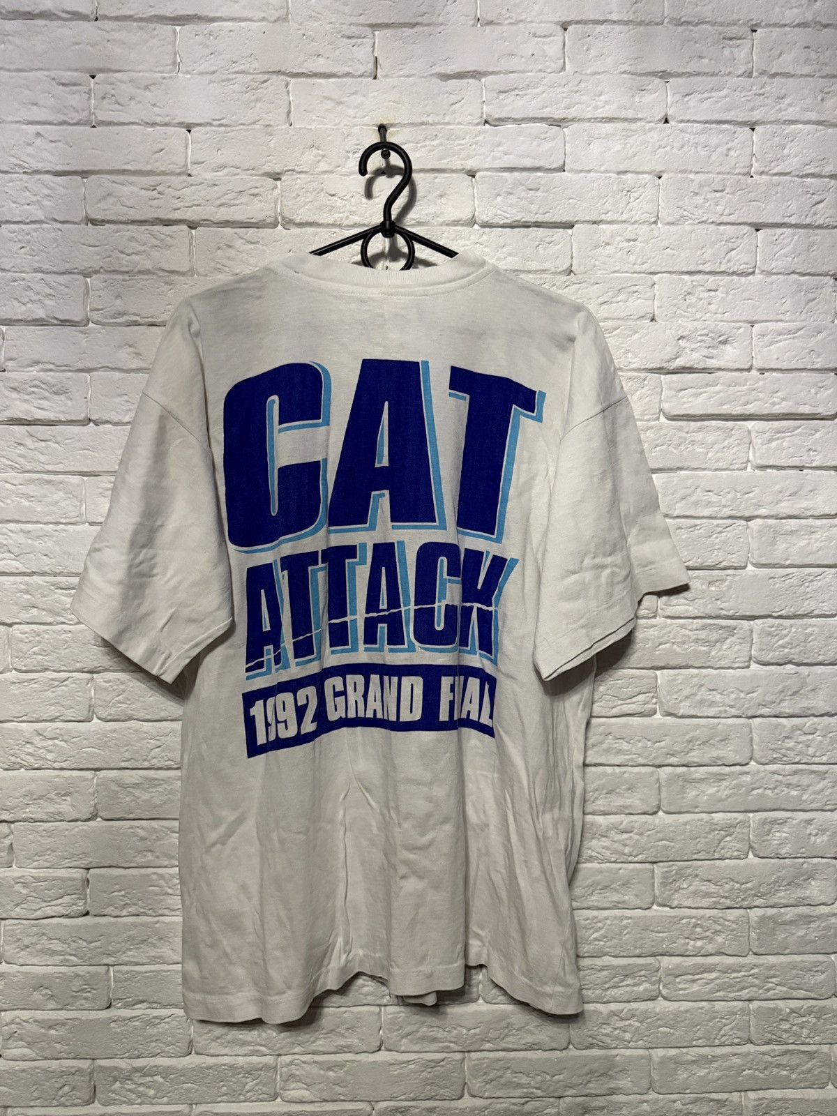 Other Vintage Full Boar Australian Football Cat Attack 1992 Sz XL Size US XL / EU 56 / 4 - 6 Thumbnail