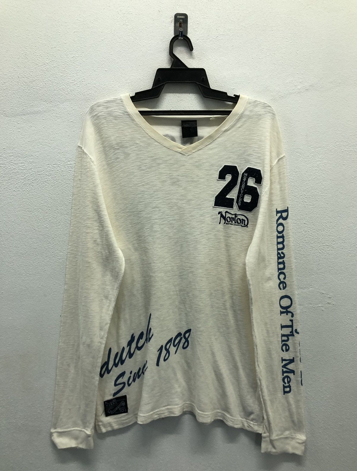 Norton Vintage Norton Motorcycles Birmingham Good Oldies 1898 Shirt Size US XL / EU 56 / 4 - 2 Thumbnail