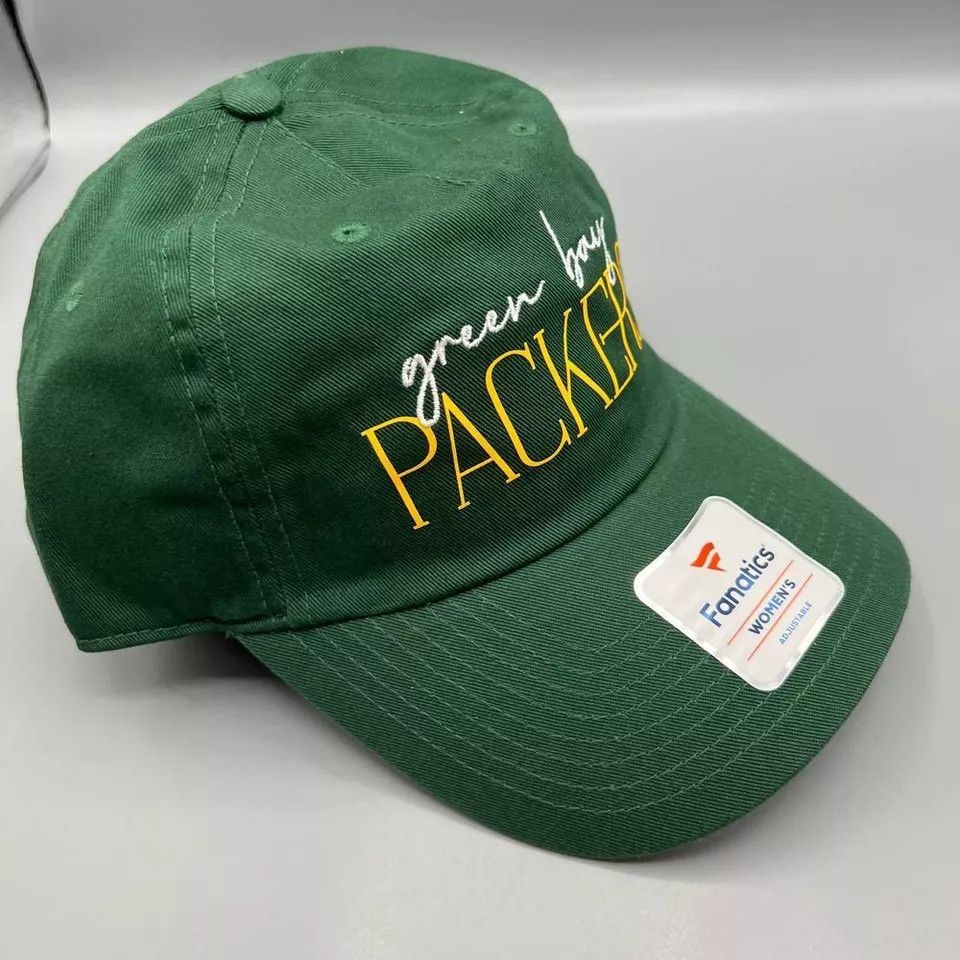 Other Green Bay Packers Hat Women Fanatics NFL Strap Back Cap Size ONE SIZE - 3 Thumbnail